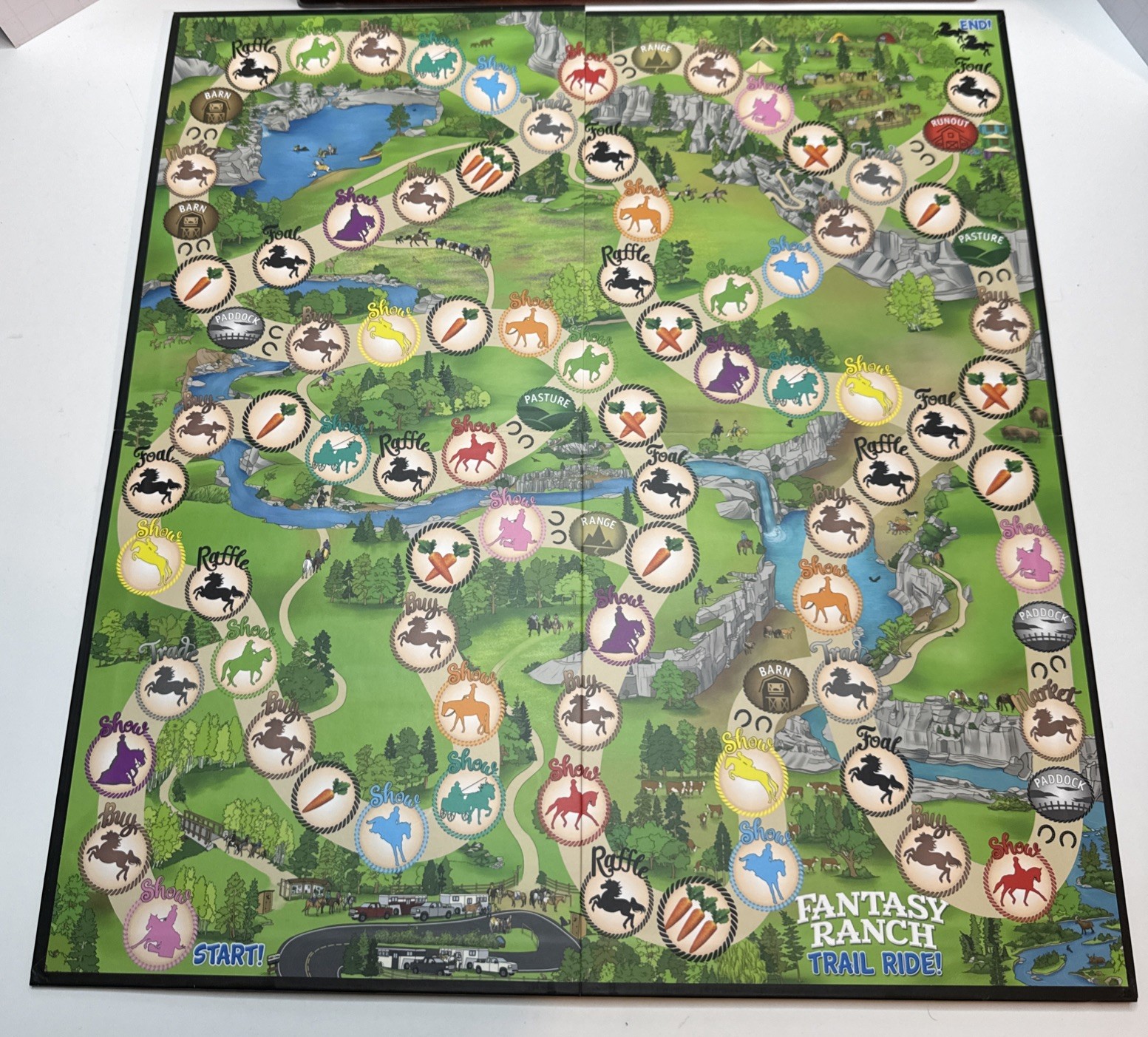 Fantasy Ranch Horse Ranching Game Live The Dream Horses Cards 99.9% Complete