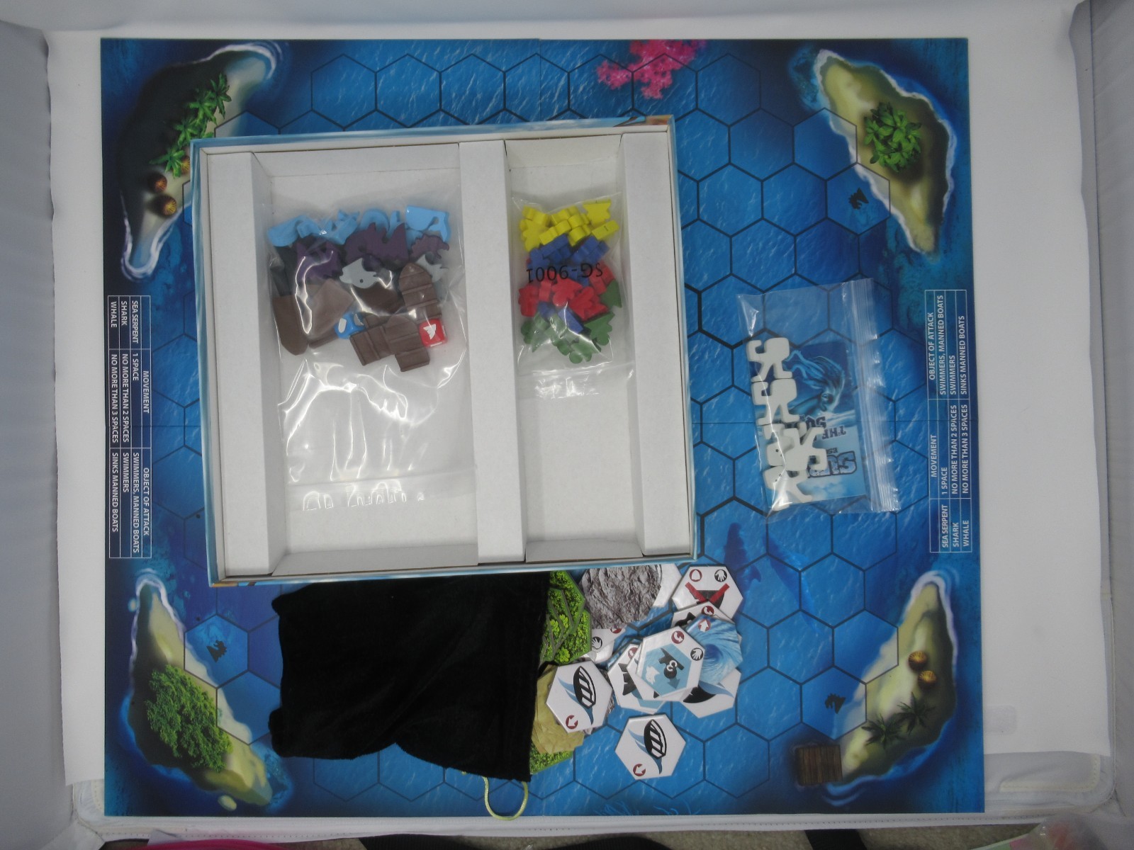 Survive Escape from Atlantis Board Game Stronghold Games w/ Dolphins & Squid Exp