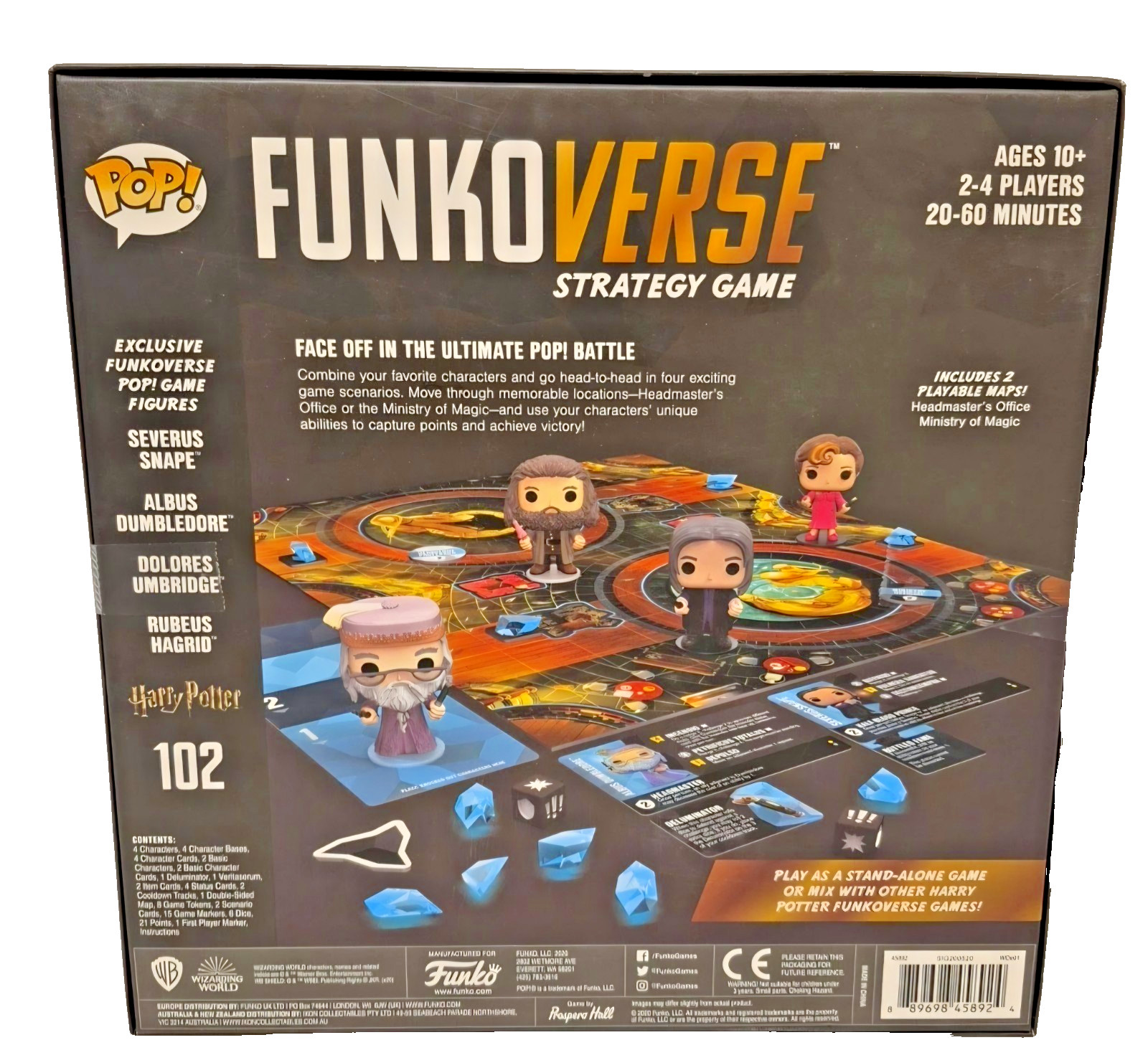 funkoverse strategy game – HARRY POTTER, Complete & Ready to Play!