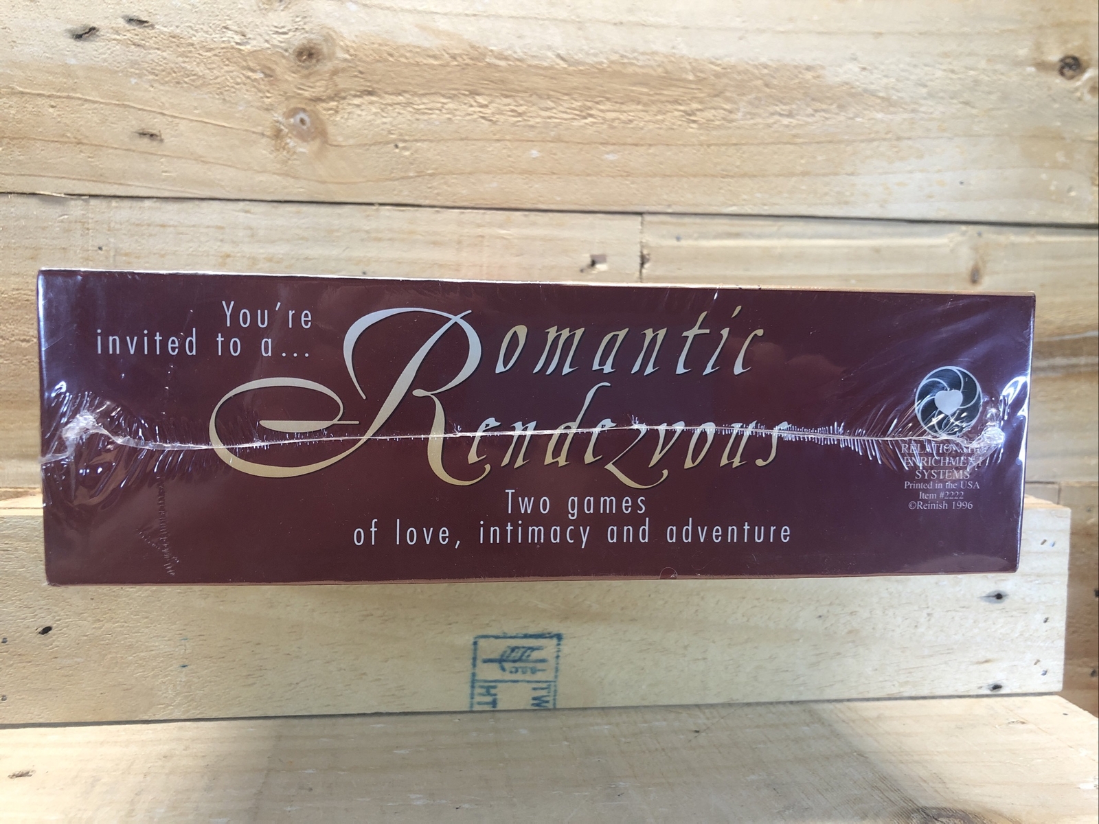 Romantic Rendezvous Board Game, two games of love, intimacy and adventure