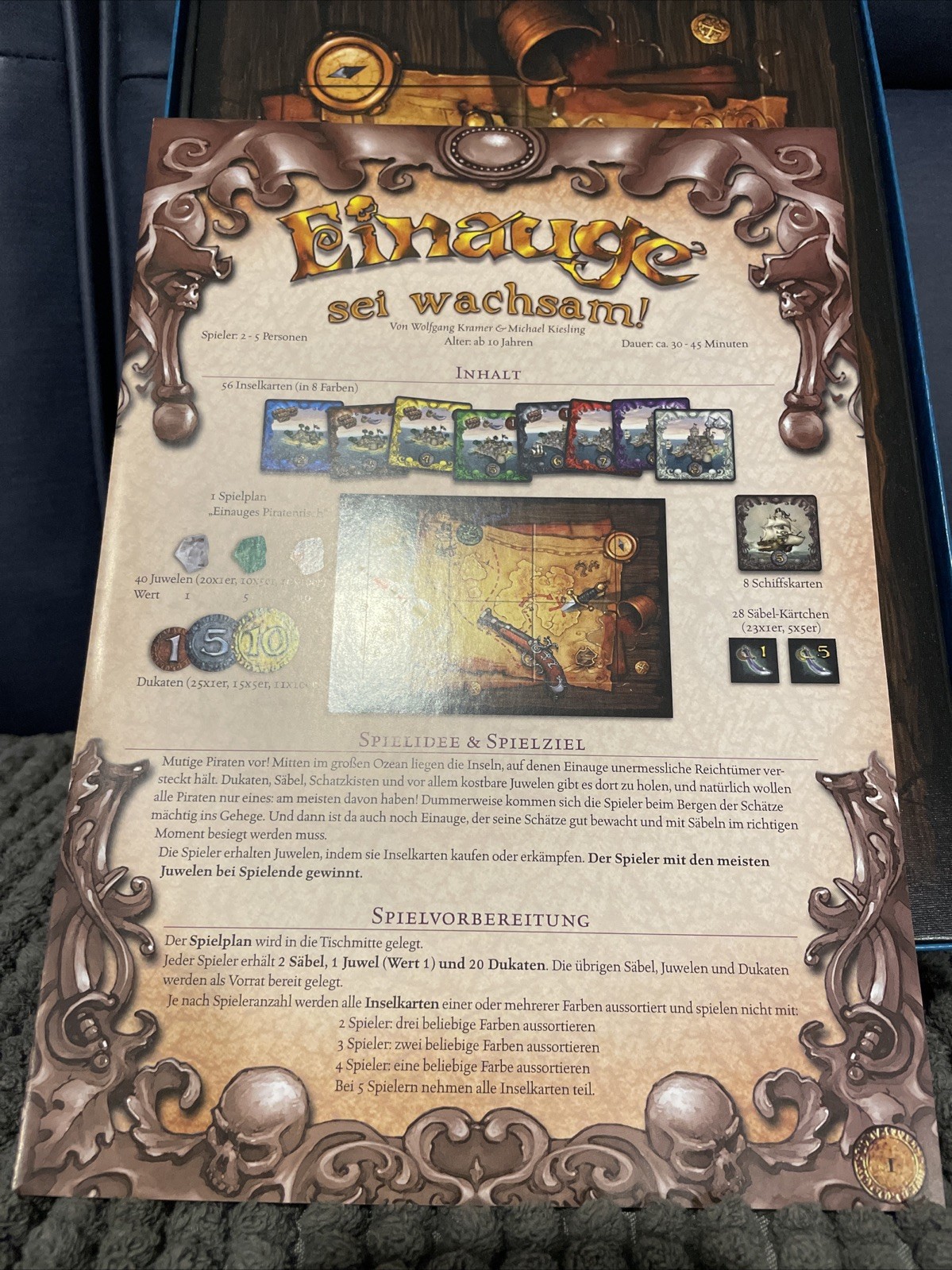 RARE Einauge Sei Wachsam! Amigo Games MINT