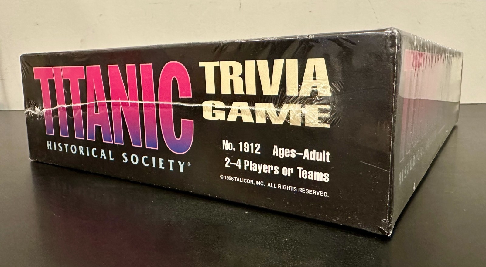Titanic Historical Society Trivia Game by Talicor 1998 *NEW & SEALED*