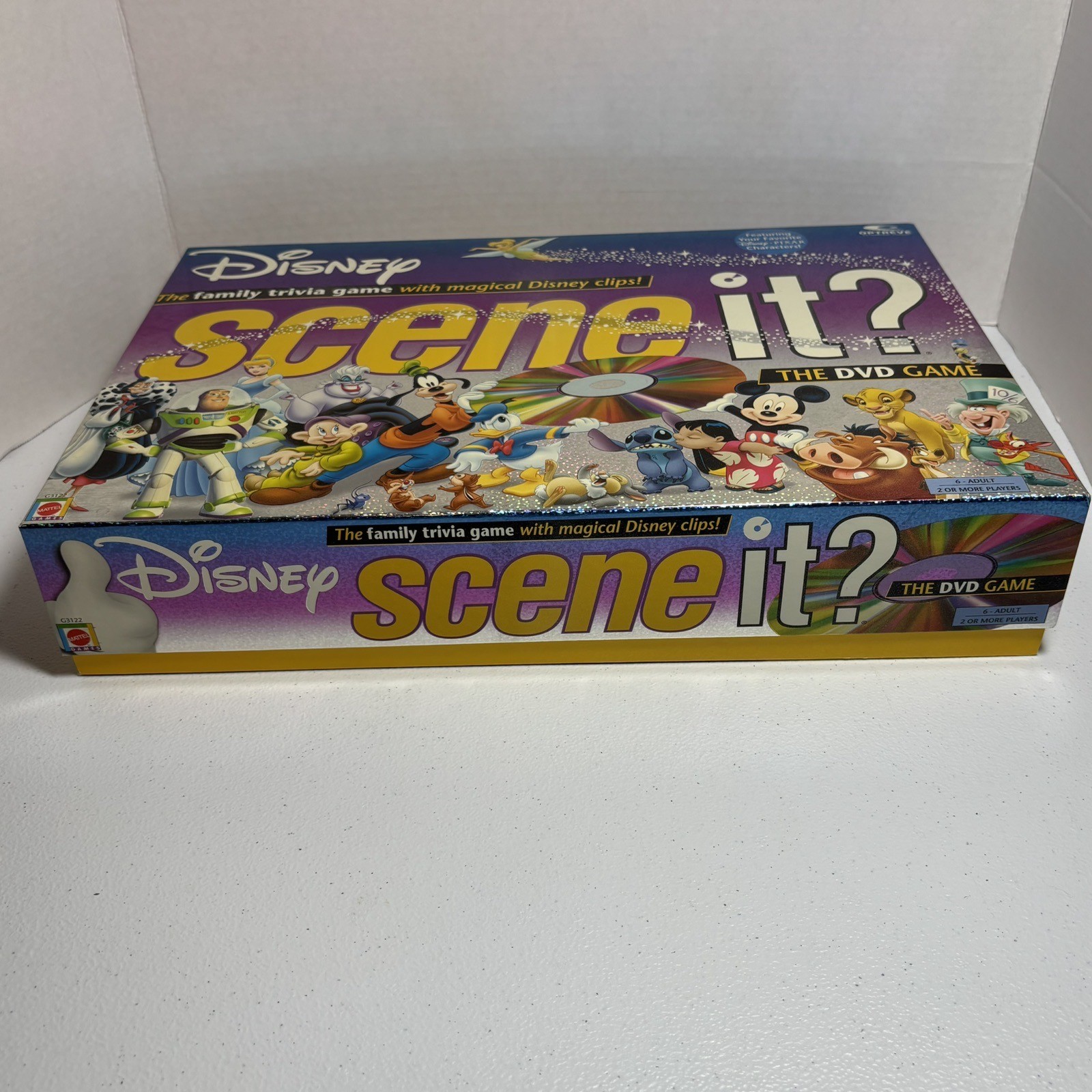 Disney Scene It DVD Game COMPLETE ScreenLife 2004 Pixar Movies Trivia