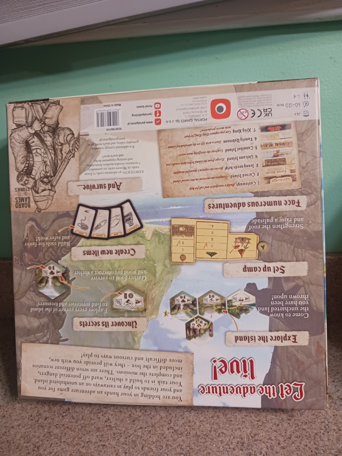 Robinson Crusoe Adventures on the Cursed Island Board Game COMPLETE PLAYED ONCE
