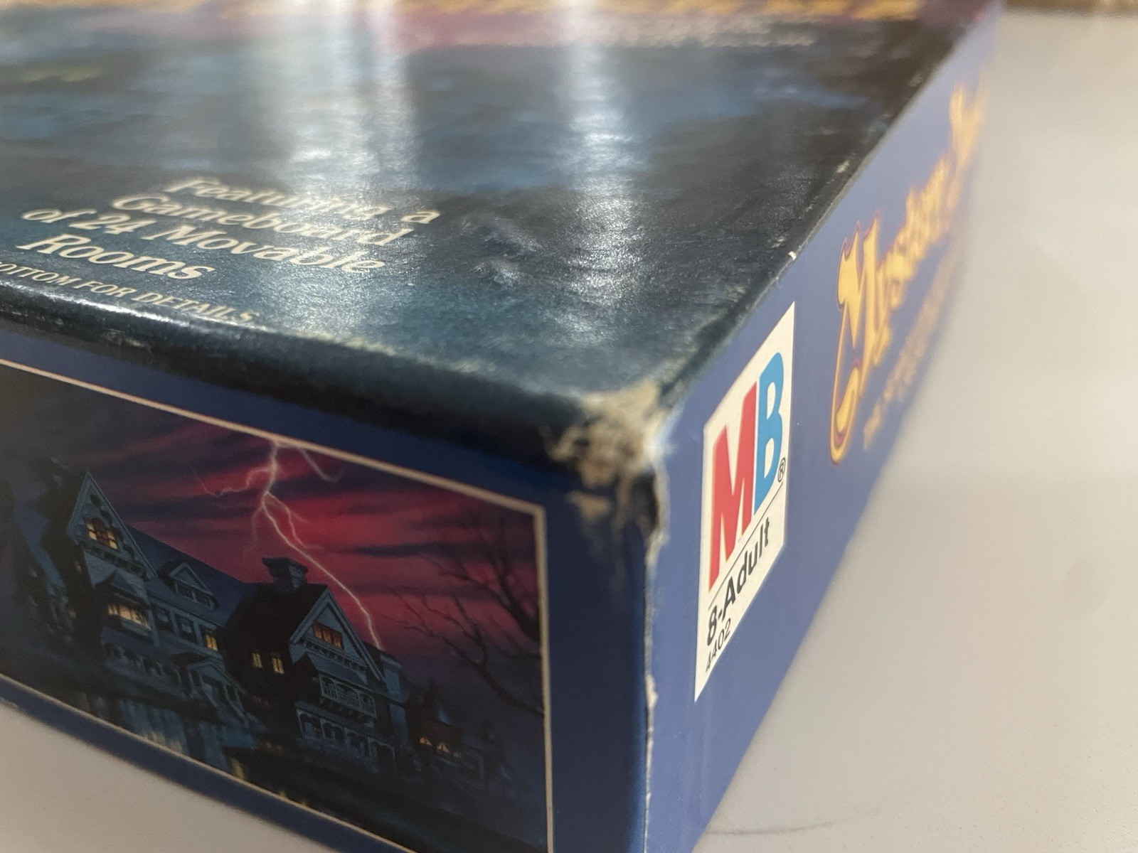 ~ Vintage Rare 1984 Mystery Mansion Board Game MB Milton Bradley COMPLETE ~