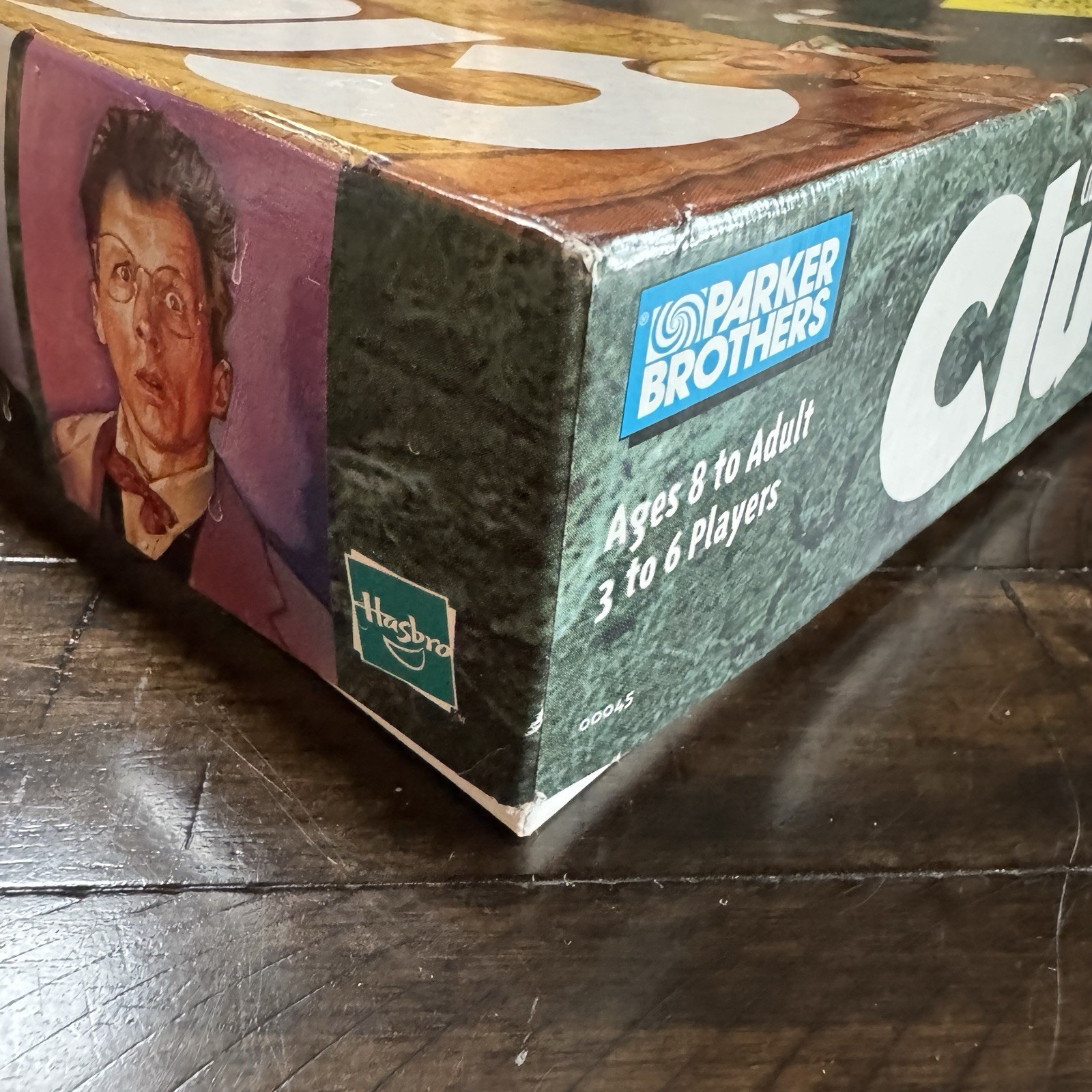 Clue COMPLETE Parker Brothers 1996 Classic Mystery Detective Board Game- VG!!