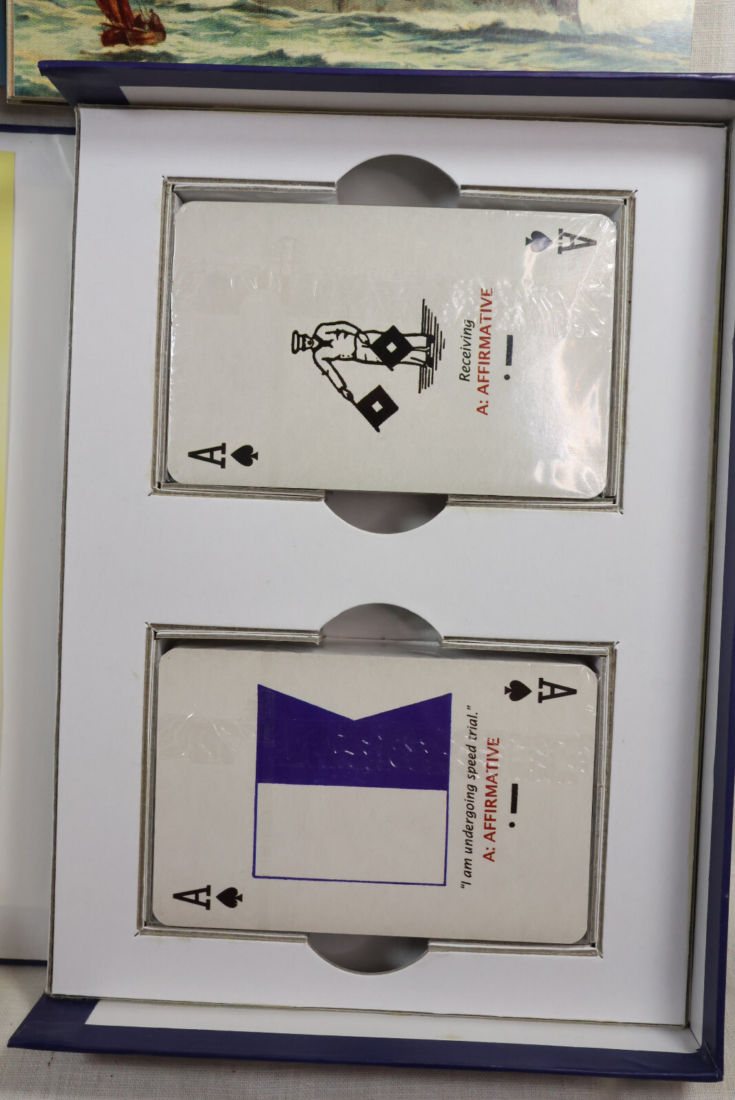 Historical Signals and Semaphores collectors set U.S. Games System new in box