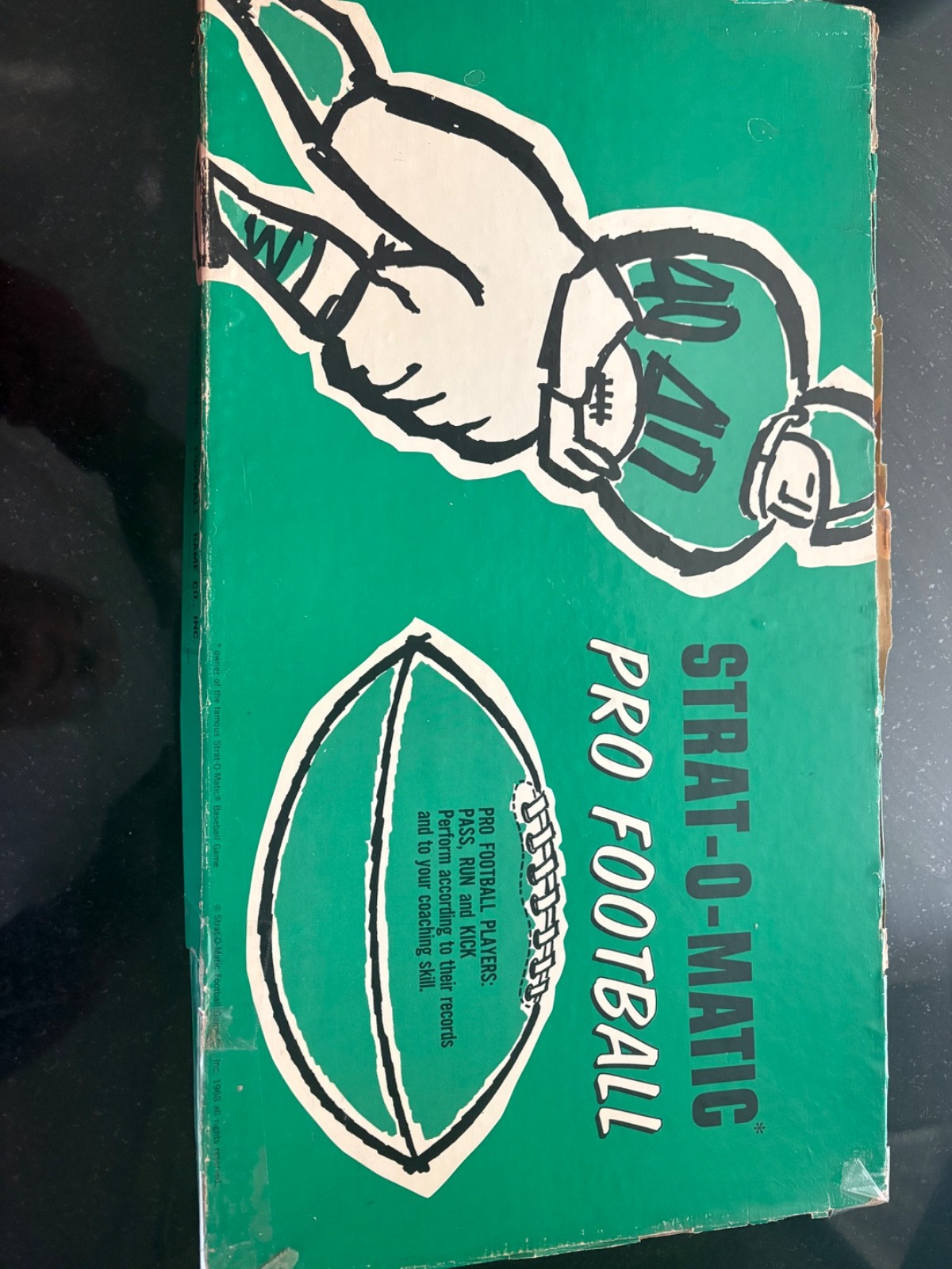 Strat O Matic Football Game – 6 Complete NFL Teams from 1970