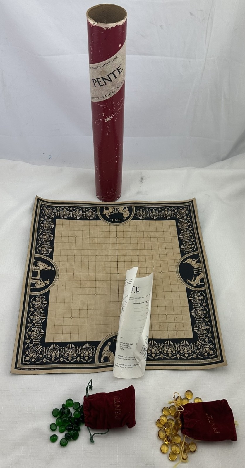 1982 Pente Board Game Complete Good Condition FREE SHIPPING