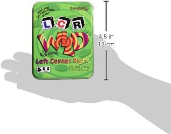 George and Company GEO0723 LCR (R) Wild Dice Game