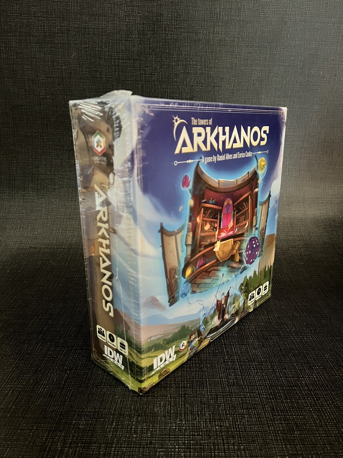 The Towers of Arkhanos – A Dice Drafting, Tower Building Game for 2 to 4 Players