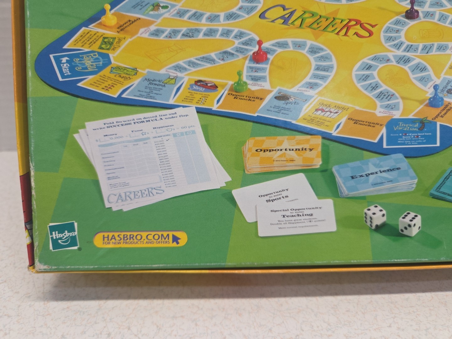 Careers The Classic Board Game of Fame Fortune & Happiness 2003 Family Fun