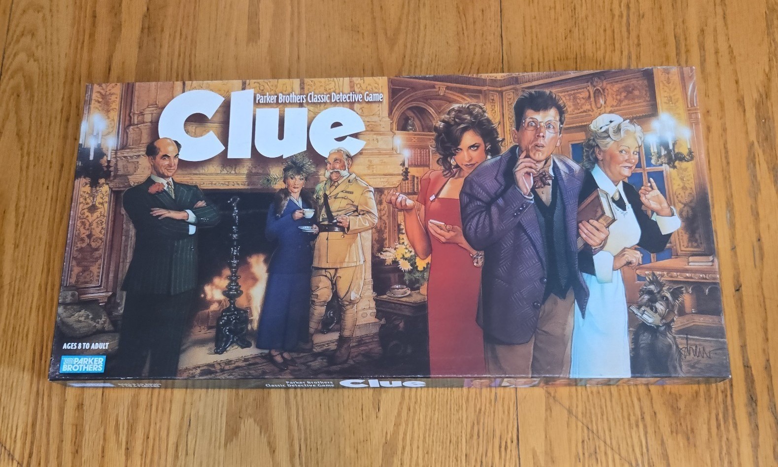 Parker brothers classic detective board game clue complete