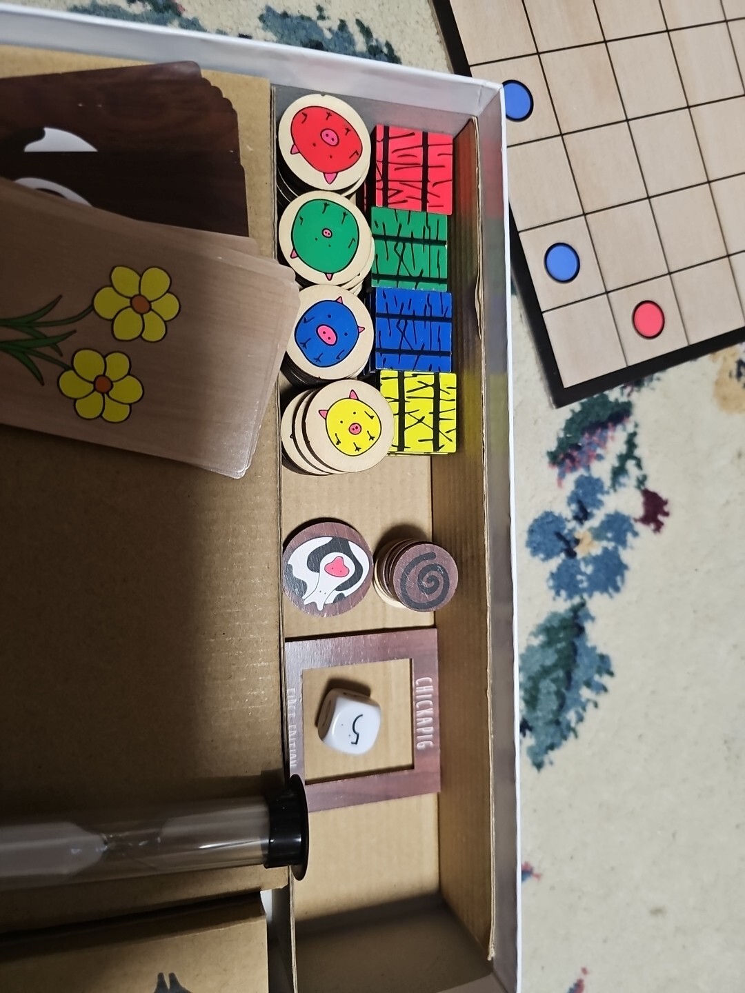 Chickapig Farm To Table Board Game. 2-4 Players 8 & Up. 100% Complete