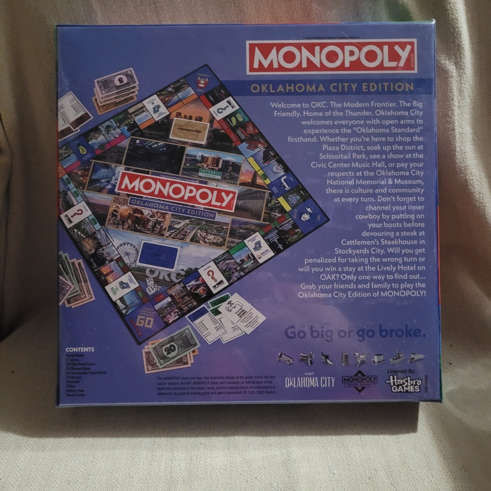 Monopoly Oklahoma City OK Board Game Edition USA – New & Sealed