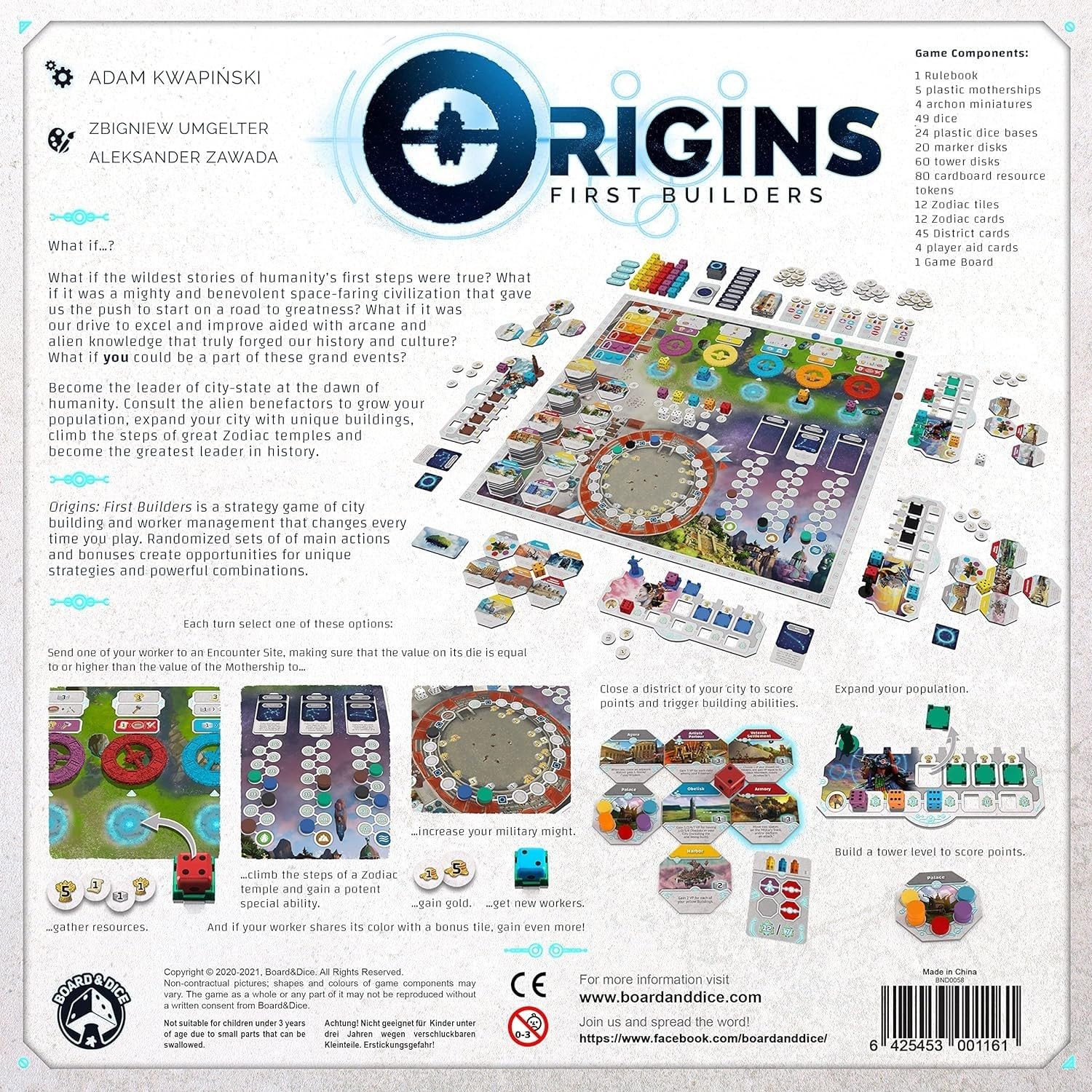 Board and Dice Origins: First Builders, Multi