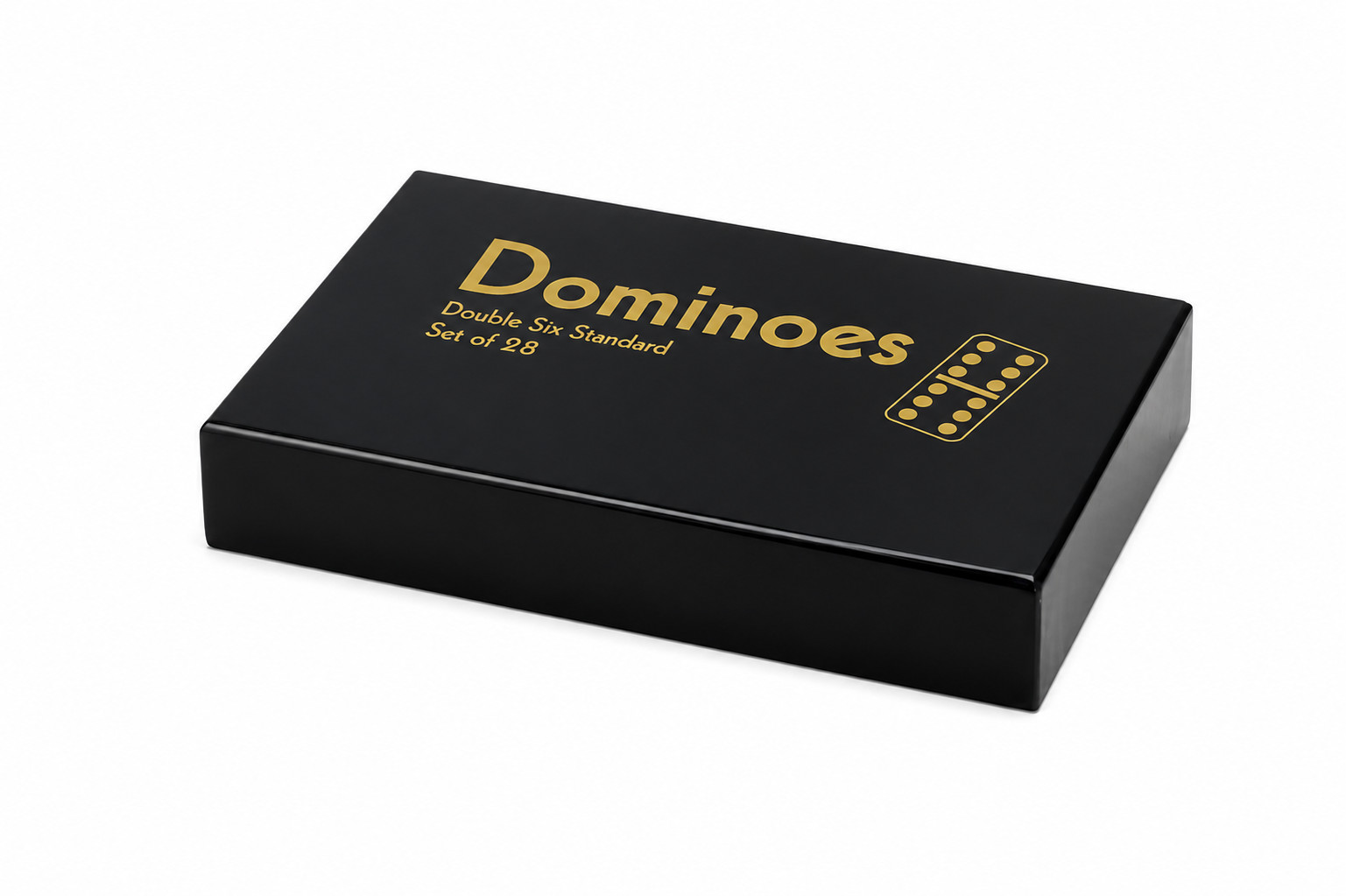 Dominoes Double 6 Six Standard Size White Tile Game Set New
