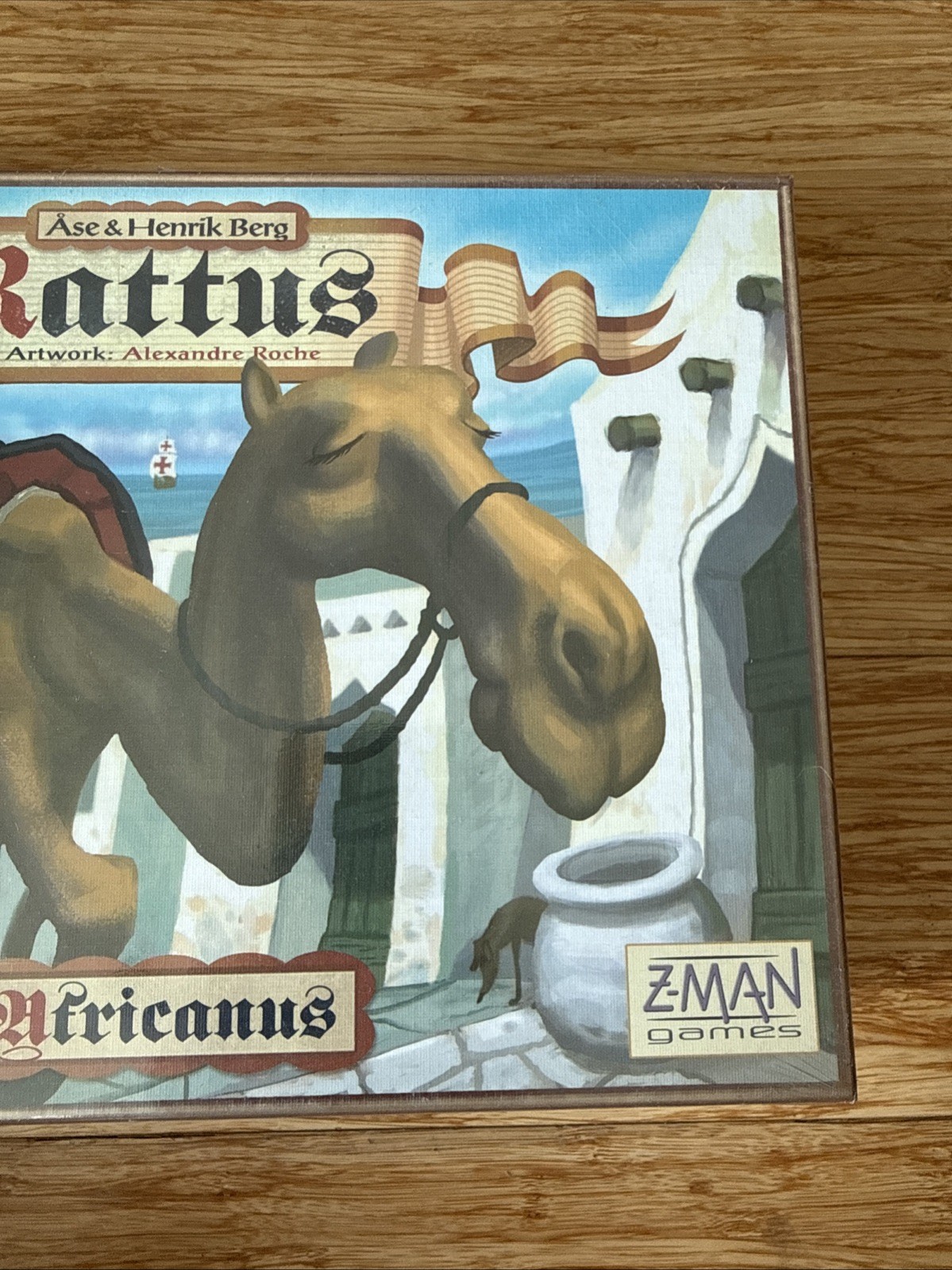 Z-Man Games – Rattus – Africanus Expansion – Black Death Board Game. New Sealed