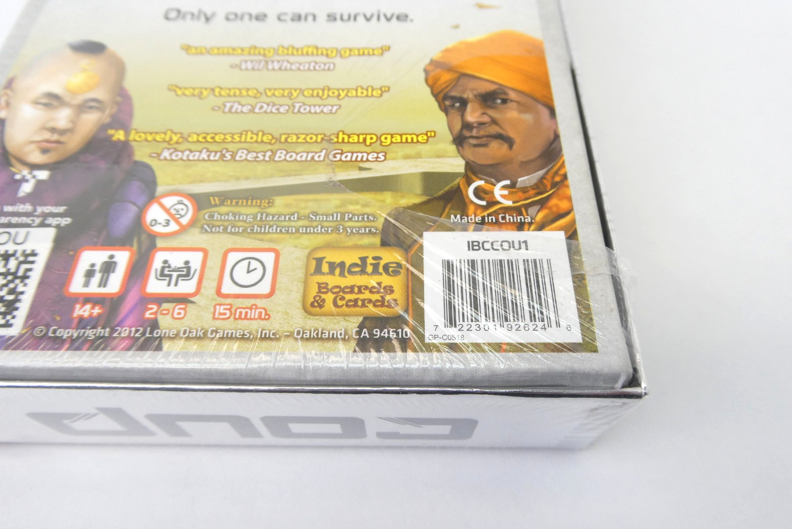 2012 Lone Oak Games Coup Rikki Tahta La Mame Games The Dystopian Universe Sealed
