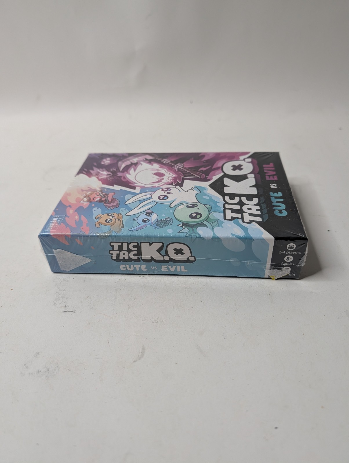 Tic Tac KO Cute vs Evil Card Game: Strategy & Creative Thinking by TeeTurtle
