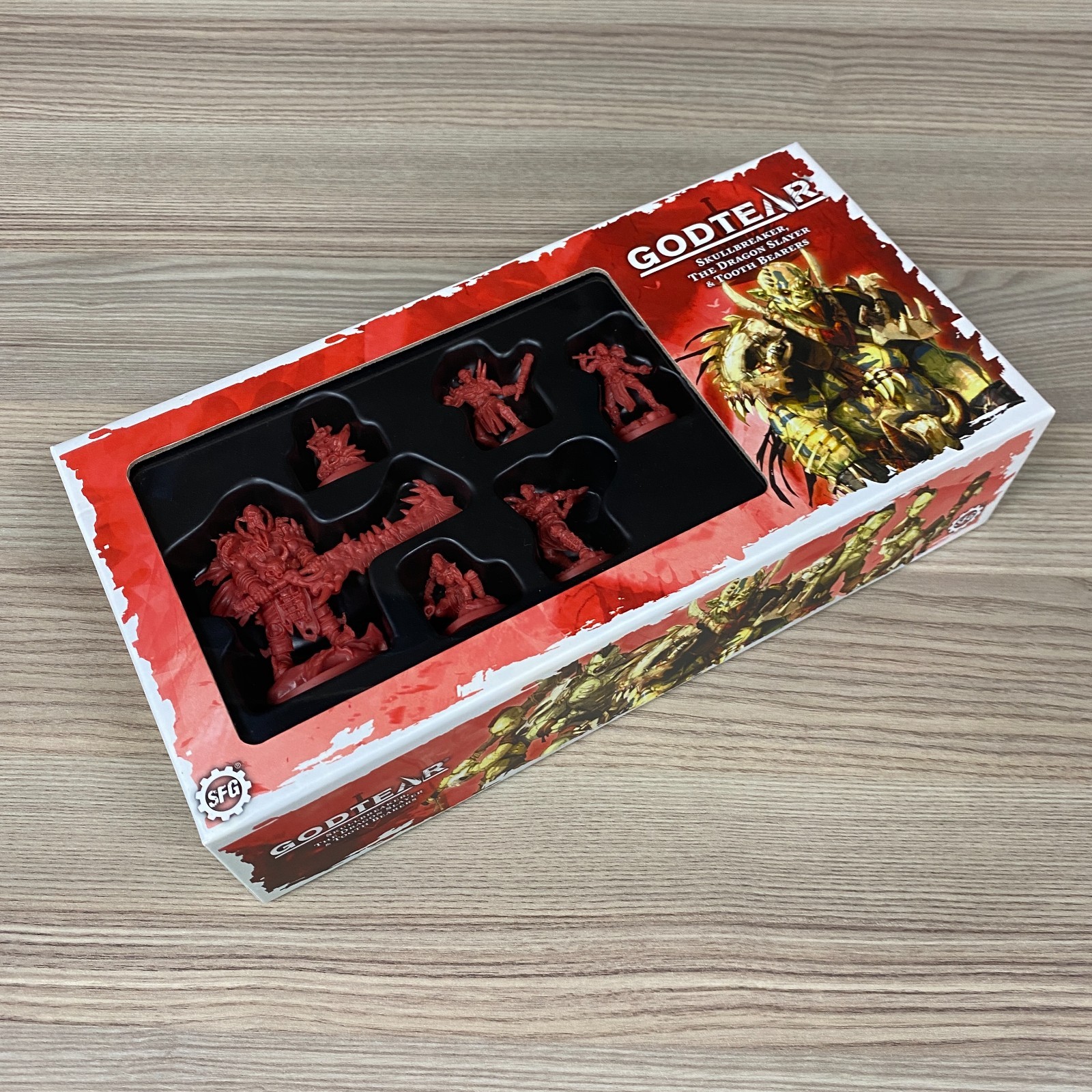 SKULLBREAKER THE DRAGON SLAYER & TOOTH BEARERS GODTEAR EXPANSION SFG MINIATURES