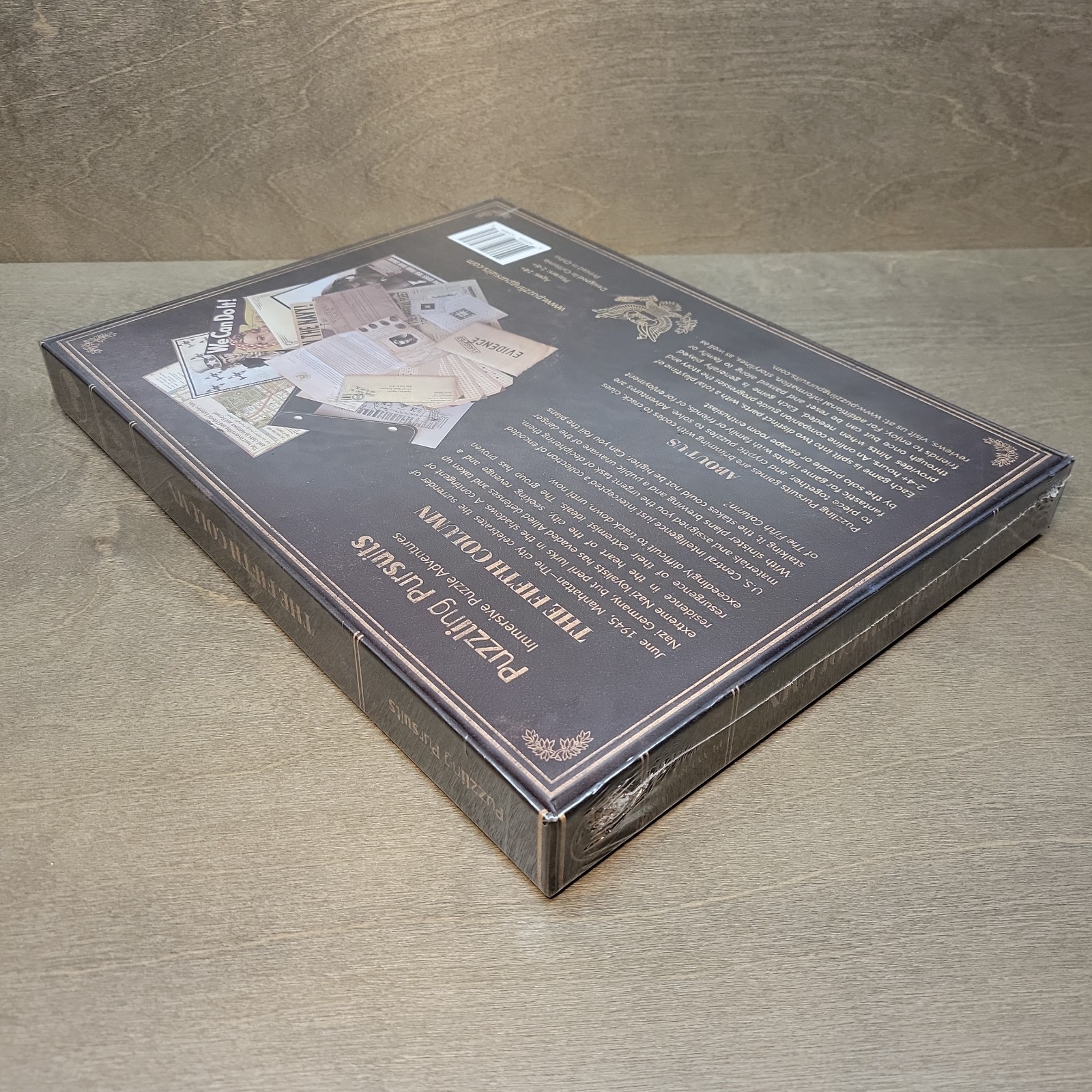 The Fifth Column Puzzling Pursuits WWII Themed Board Game – New and Sealed
