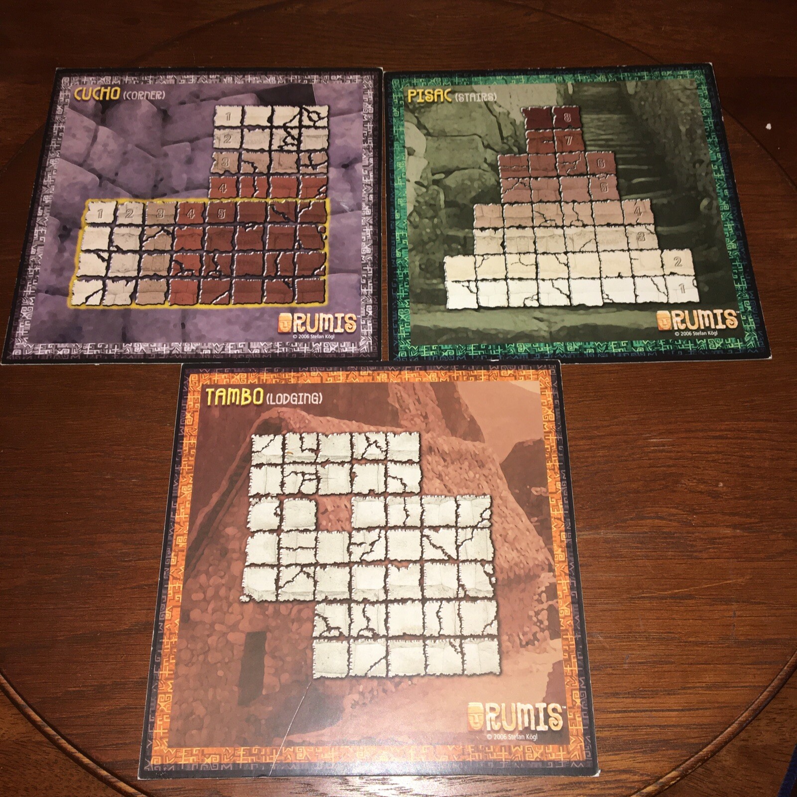 Rumis Board Game 3D Strategy Outbuild Outsmart EI2992 2006 Educational Insights