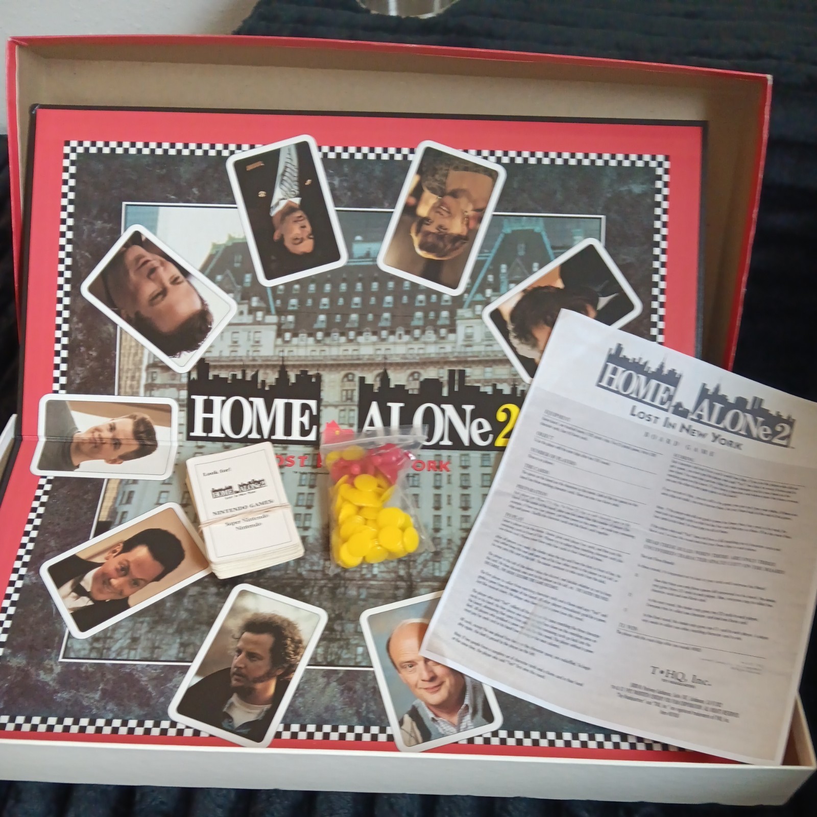 Home Alone 2 Lost in New York Board Game 1992 Culkin NYC
