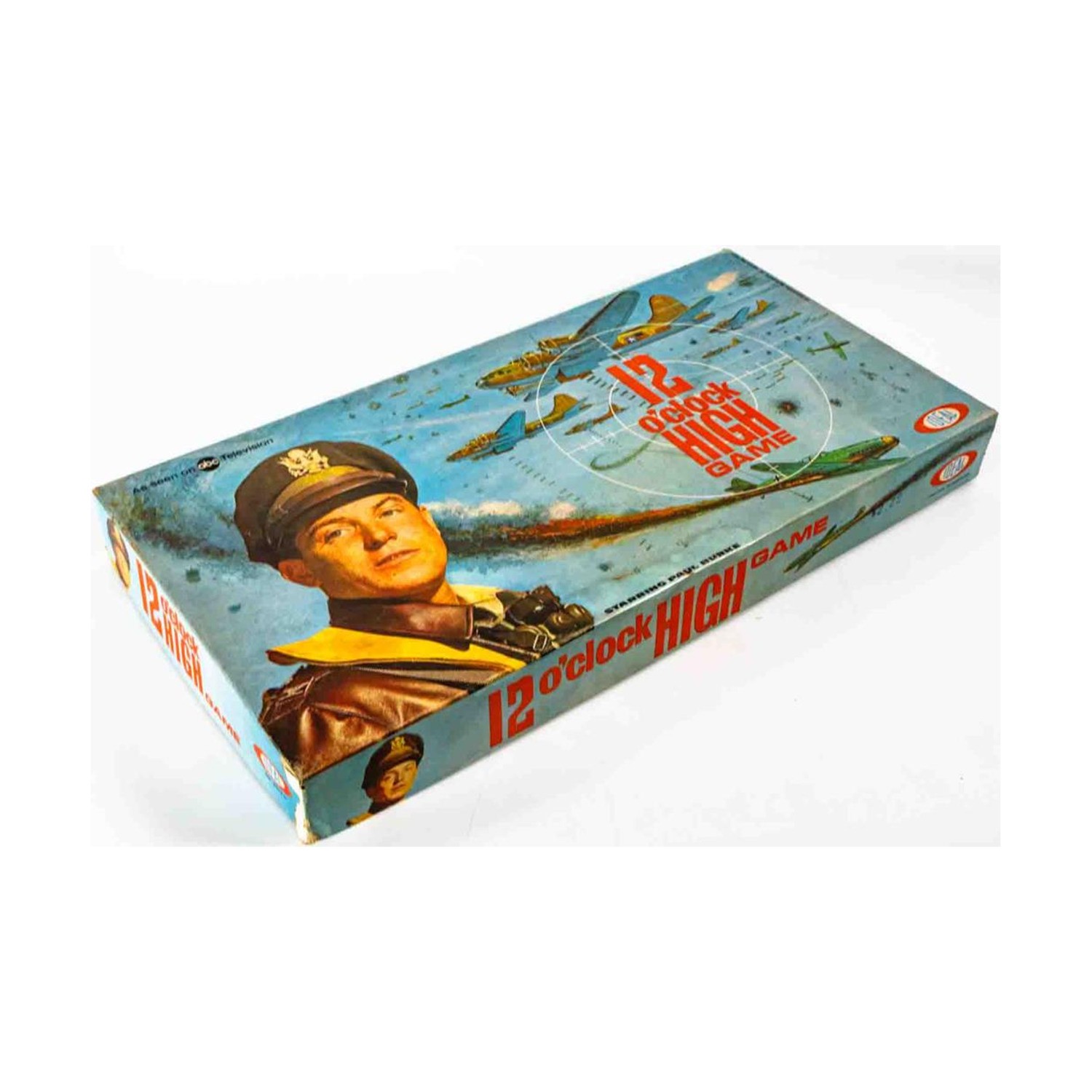 Ideal Boardgame 12 O’clock High Game (Paul Burke Cover) Box Fair/VG