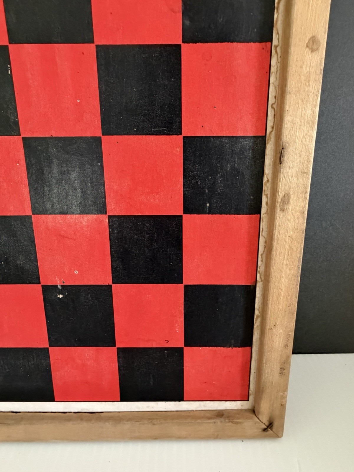 Vintage Creative Ideas Inc. WA HOO Marble Board Game, Board Only Reversible Flaw