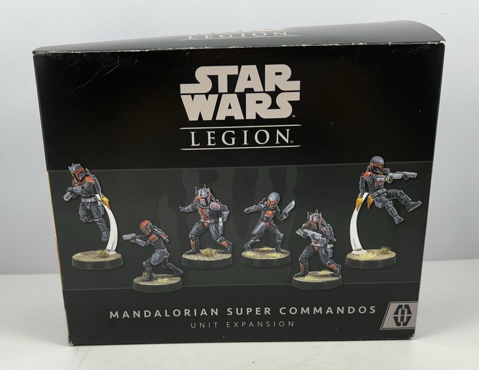 Star Wars: Legion – Mandalorian Super Commandos Unit Expansion NEW OPEN BOX