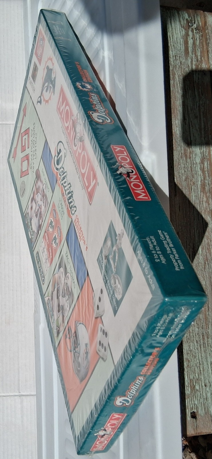 Miami Dolphins NFL Collector’s Edition Monopoly Board Game Brand New Sealed