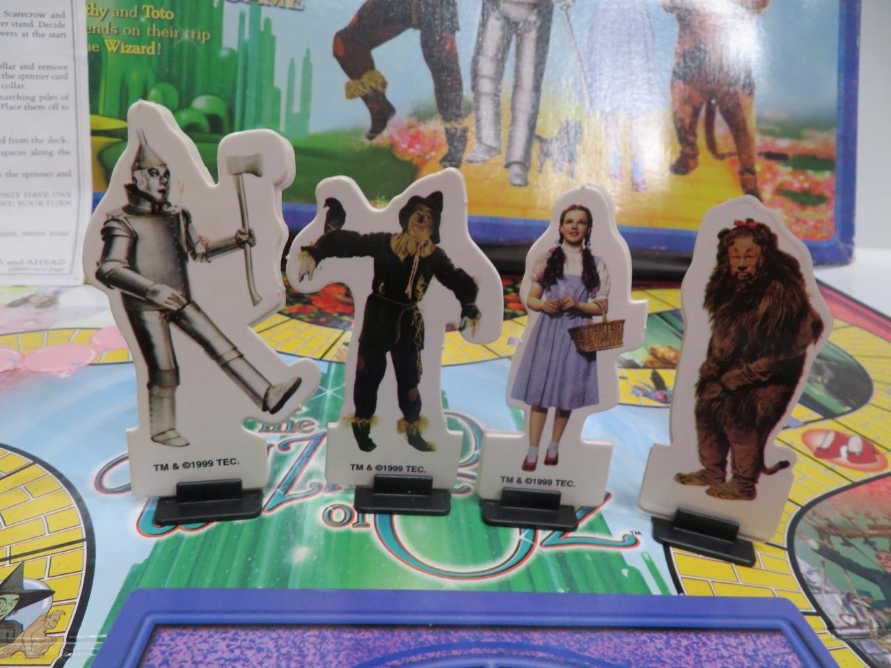 1999 The Wizard of Oz Yellow Brick Road Game #4002-2098A, Pressman 100% Complete