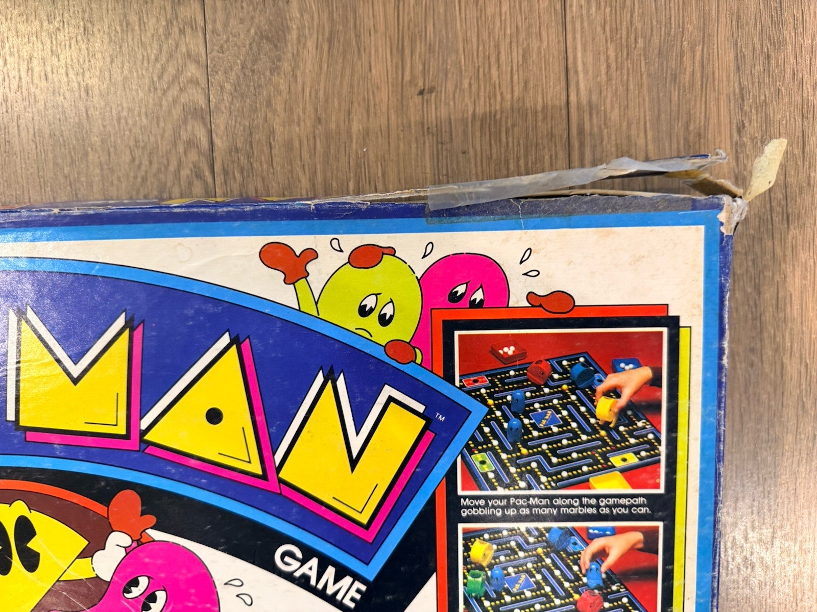 Vintage 1982 Milton Bradley Pac-Man Board Game Arcade Classic 80s