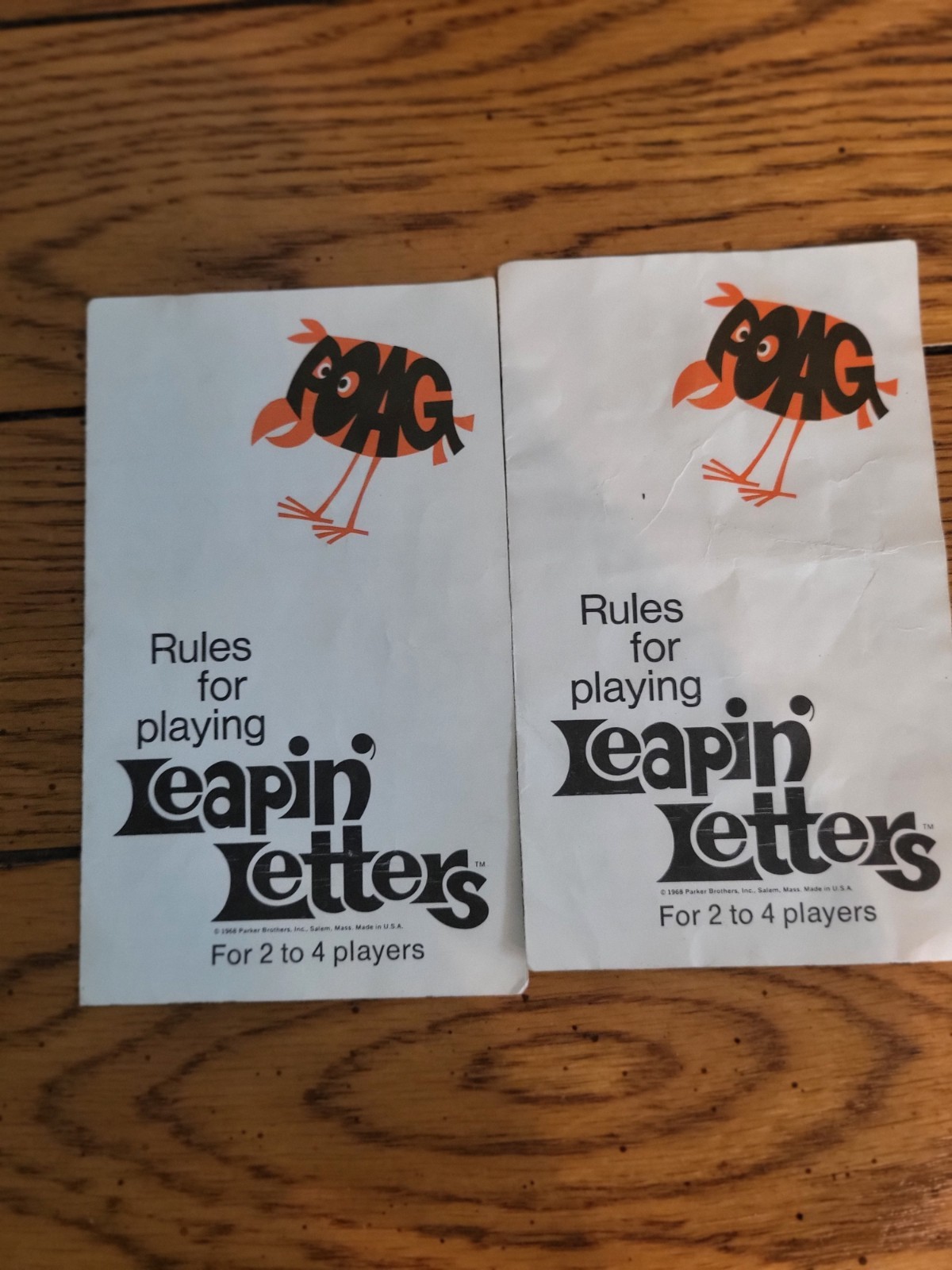 Leaping Letters game