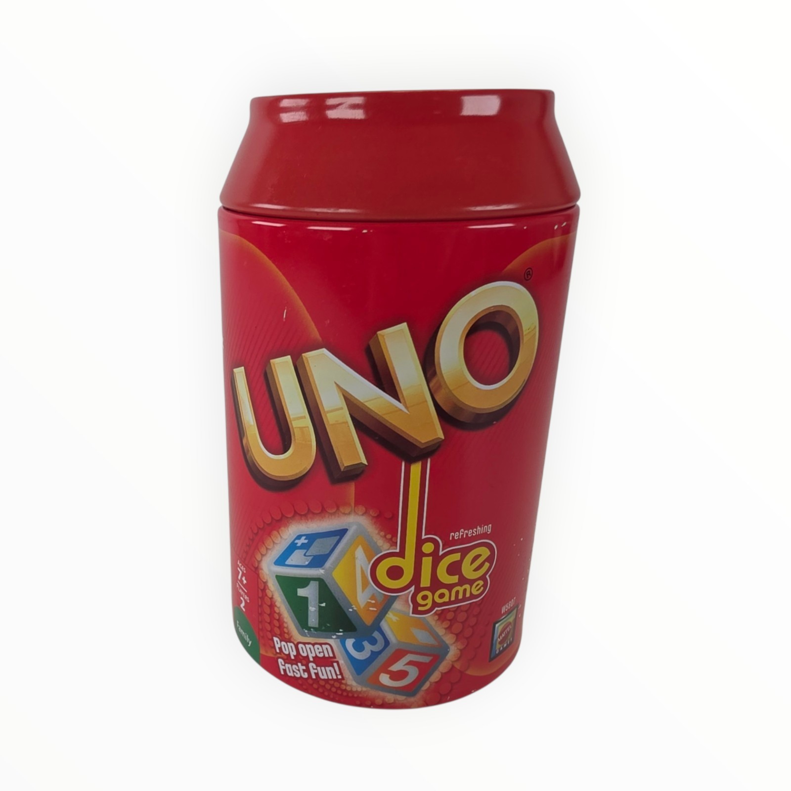 Uno Dice Game 2011 Red Can Complete