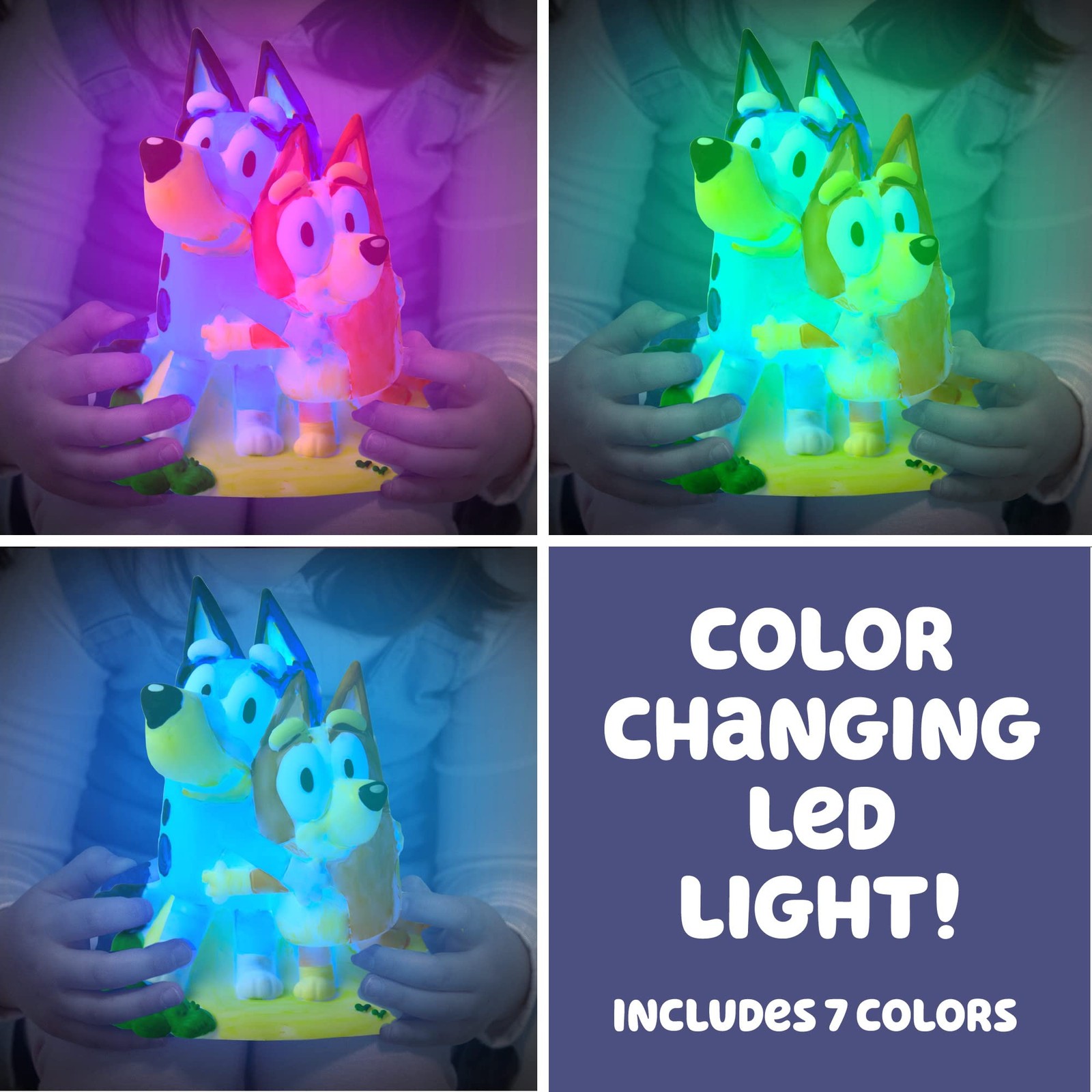 Bluey Light Up Figurine Paint Your Own Bingo Night Kids Toy Toys Party