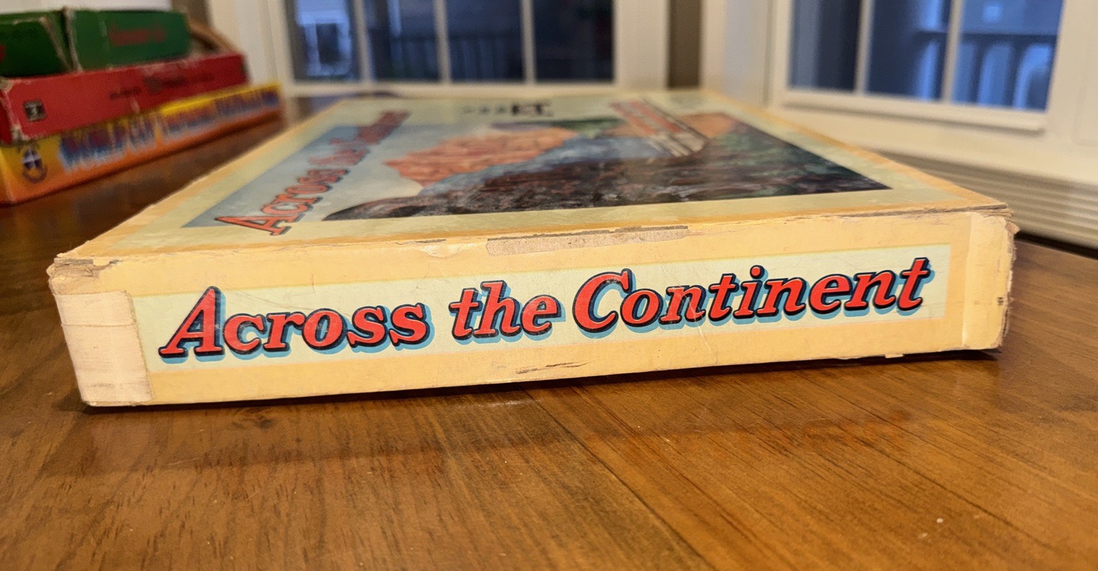 Vintage Parker Brothers Across the Continent Board Game Complete