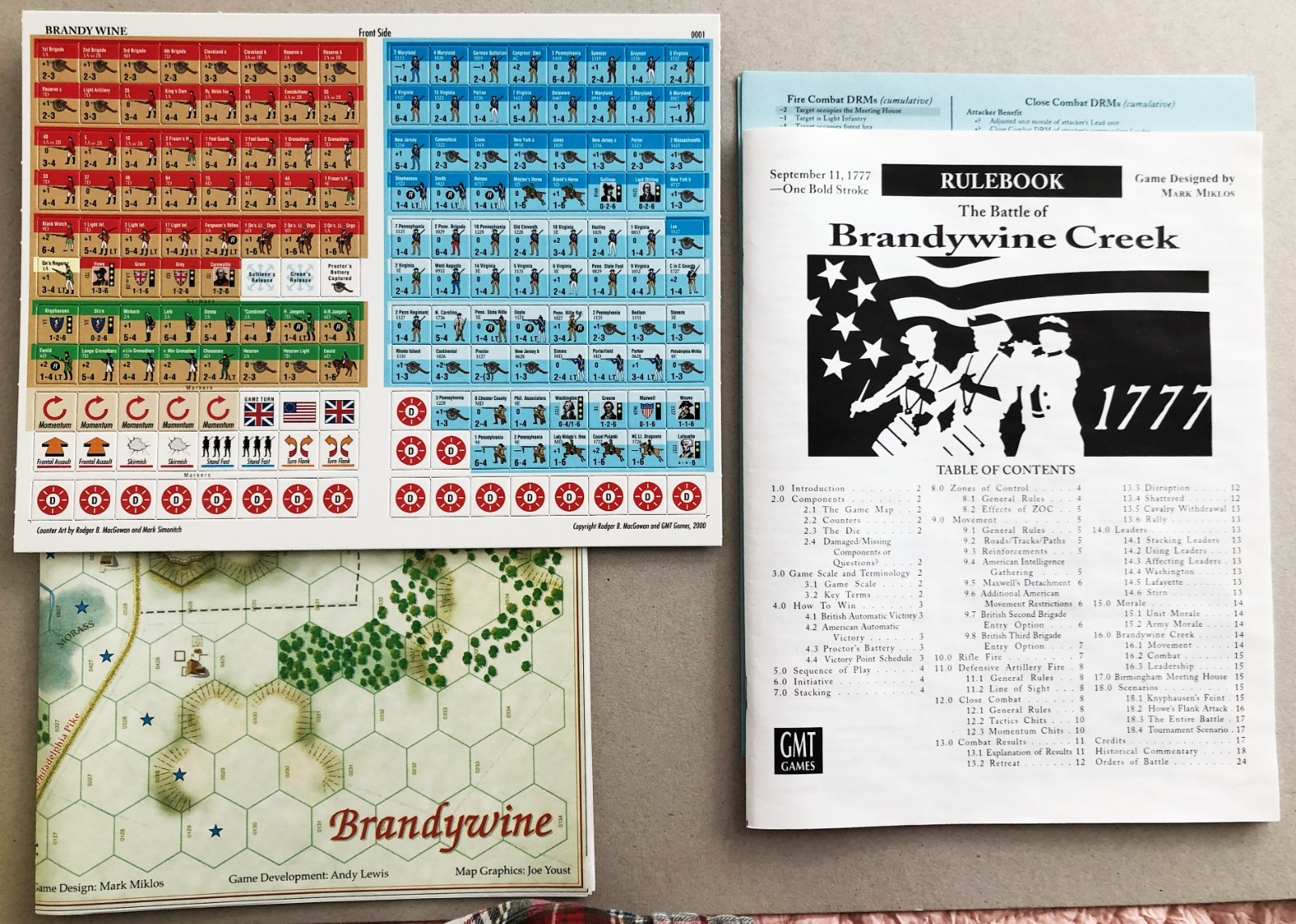 GMT Brandywine ~ 2000 First Edition ~ New Unpunched