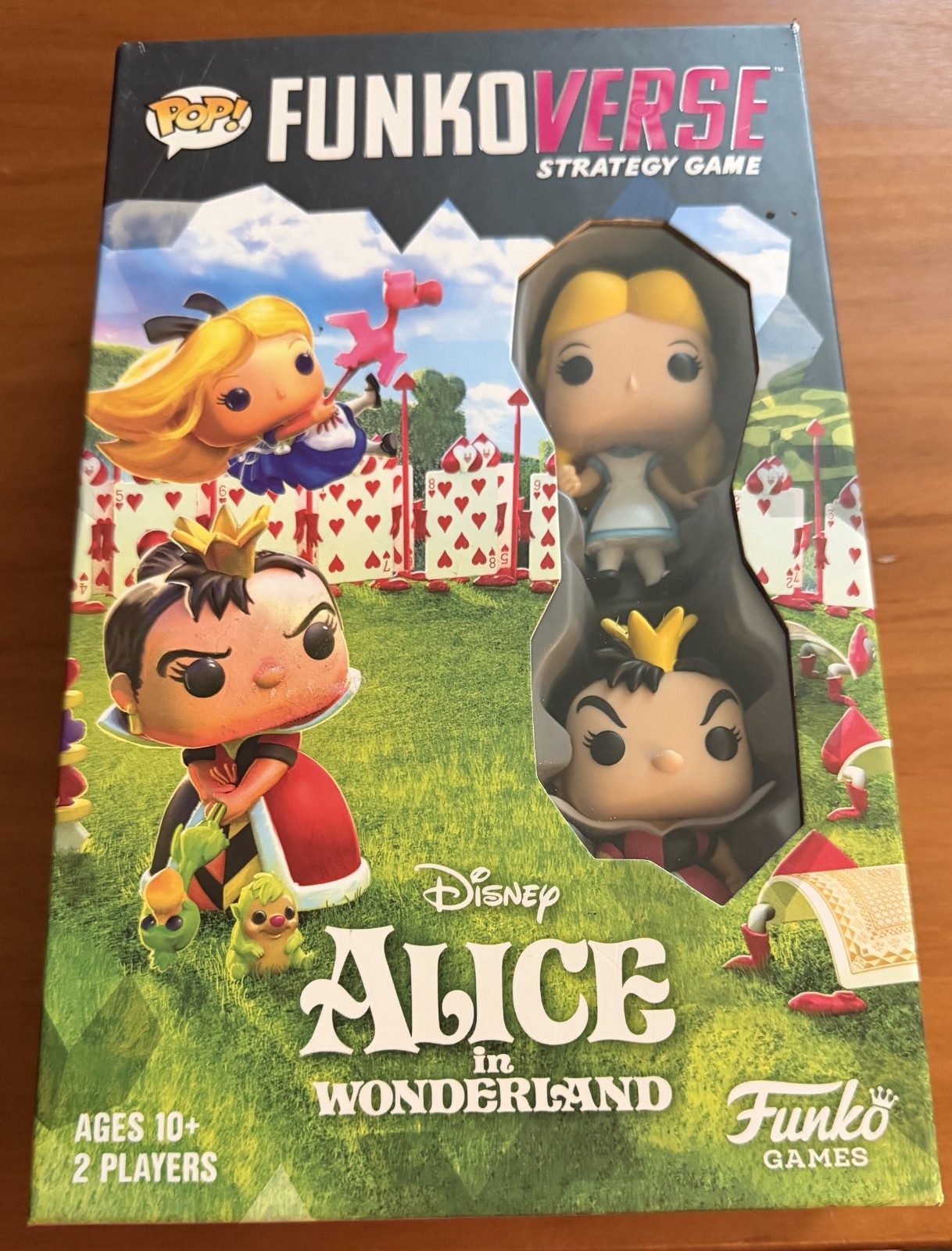 Funkoverse Strategy Game Disney “Alice in Wonderland” Strategy Game (NIB-Sealed)