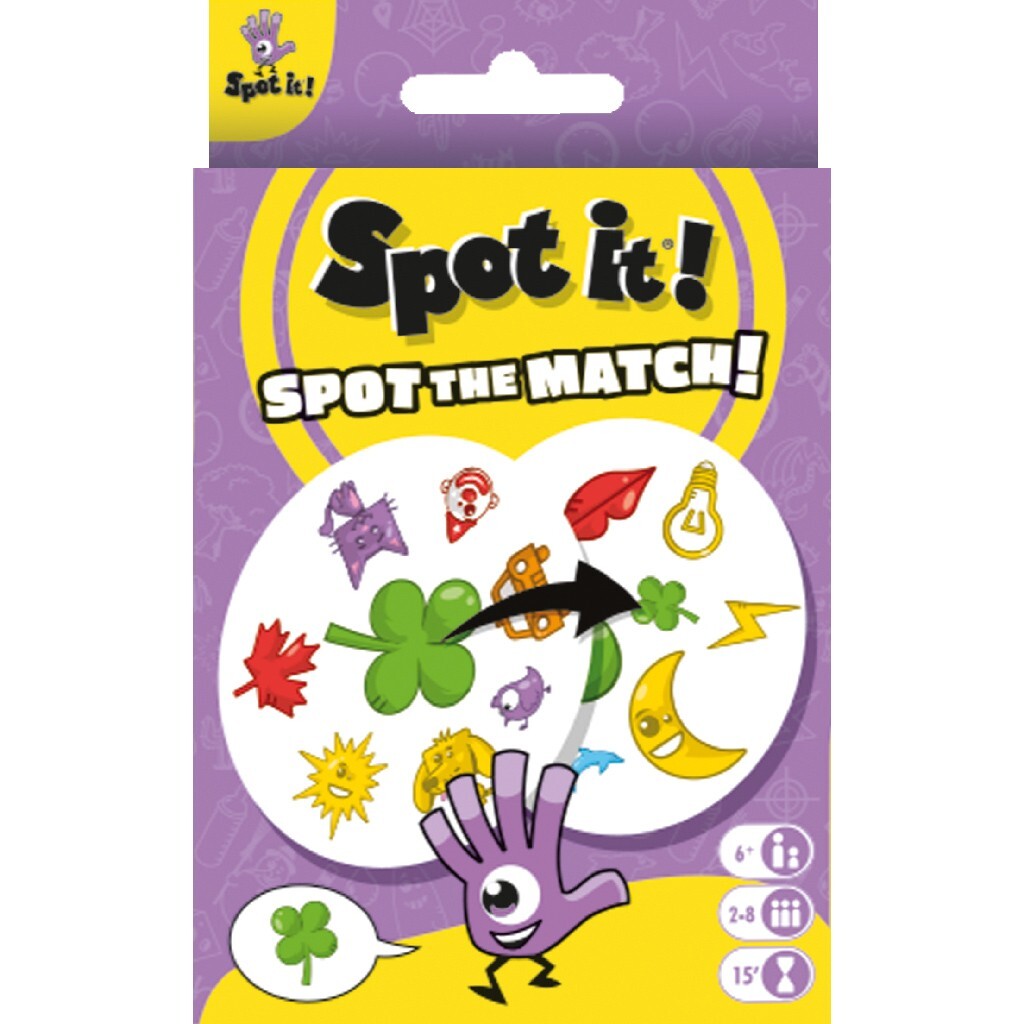 Classic Pocket Spot It! Eco-Blister Family Party Card Game Asmodee SP104 Dobble