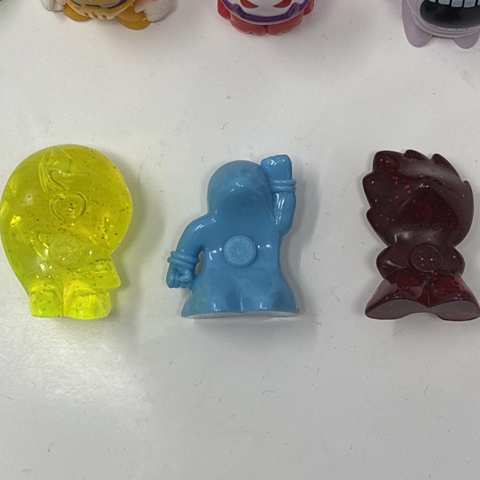 Vintage Gogos Crazy BonesAssorted Mini Figures Mixed Lot Of 41