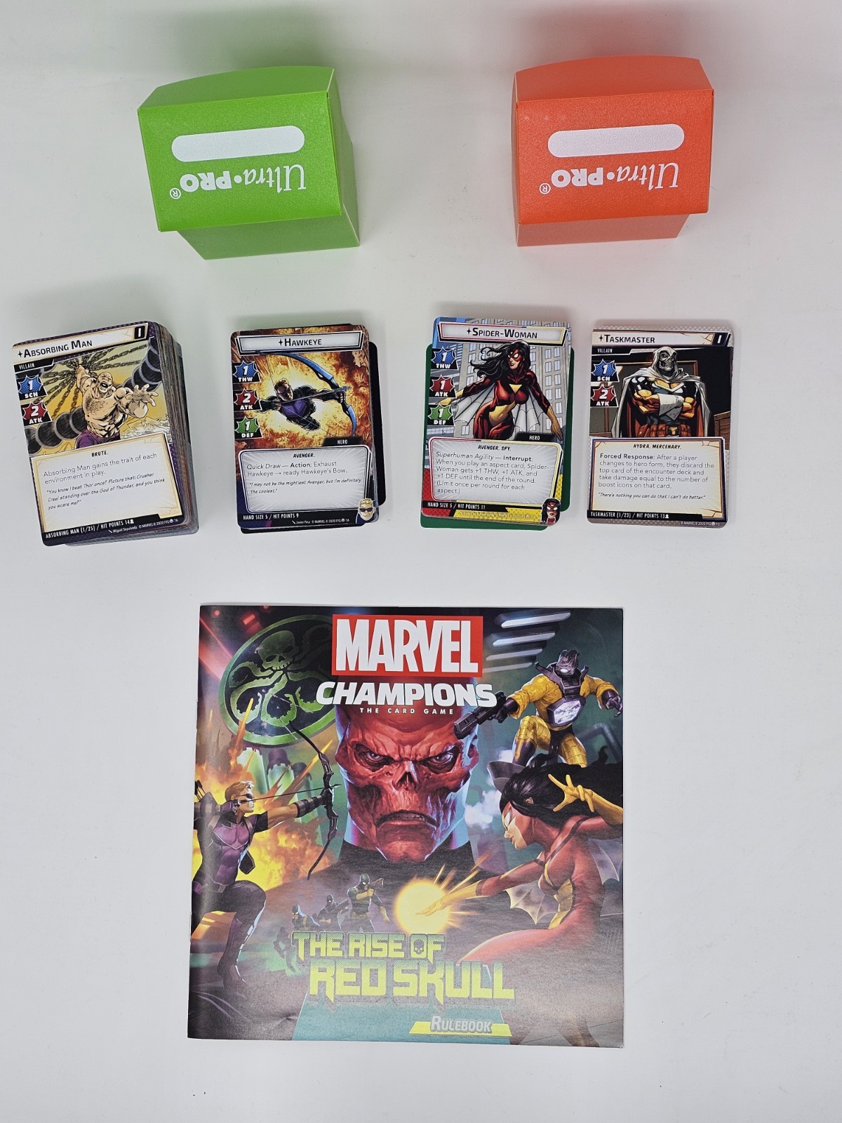 Marvel Champions LCG – The Rise Of Red Skull Expansion – Lightly Used