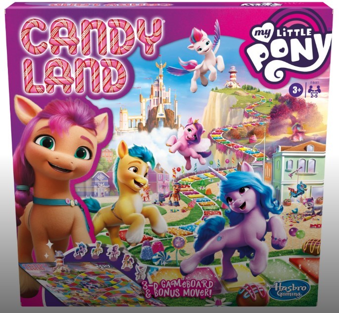 New Hasbro My Little Pony Candy Land Preschool Game 3+ Years Educational Fun