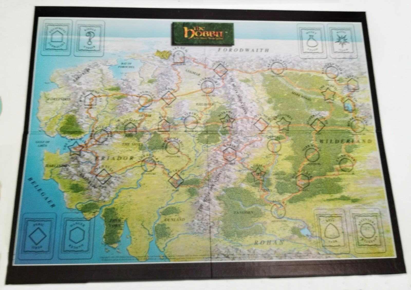 The Hobbit Adventure Boardgame I.C.E 1994 Complete