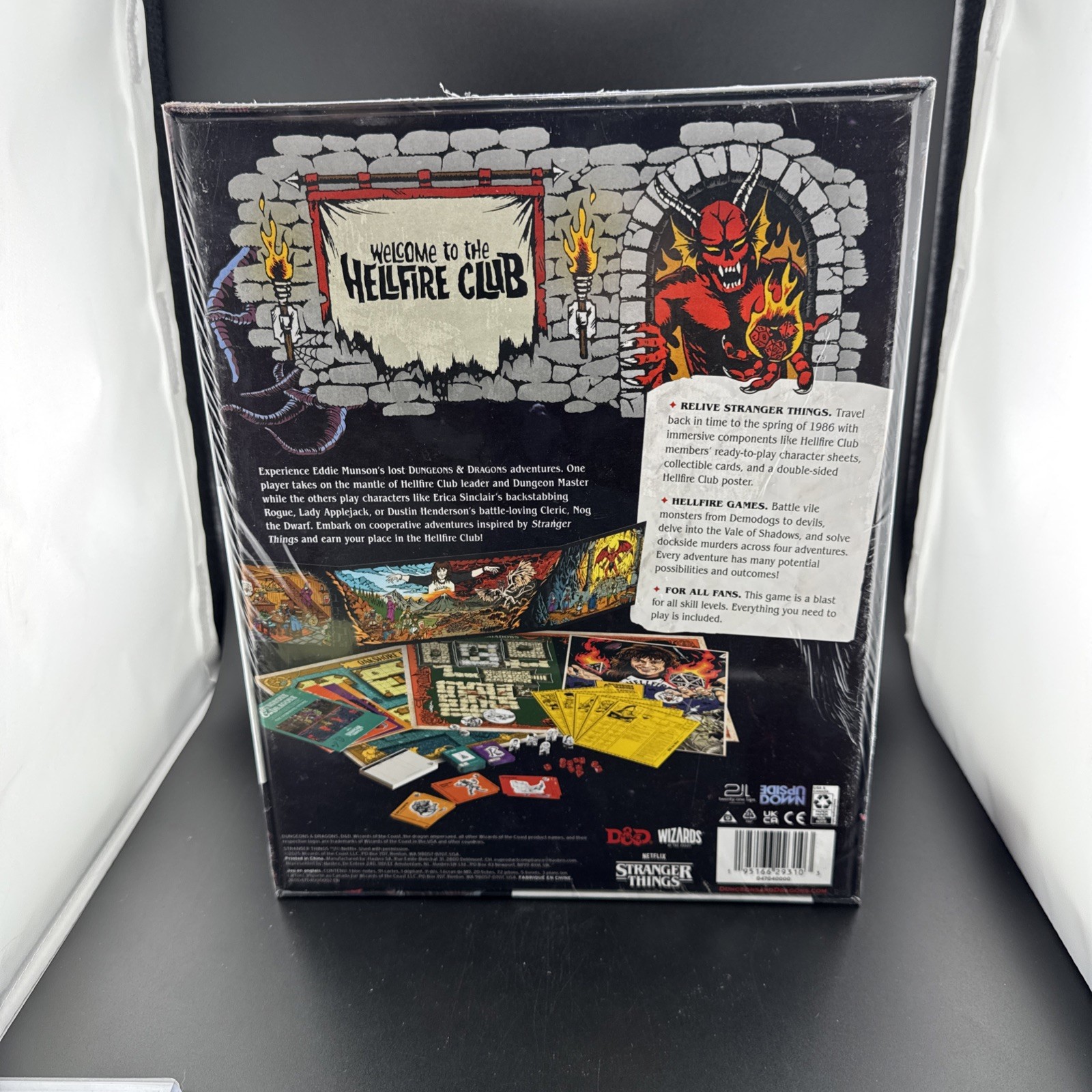 Welcome to the Hellfire Club Adventure Game Stanger Things D&D Dungeons Dragons