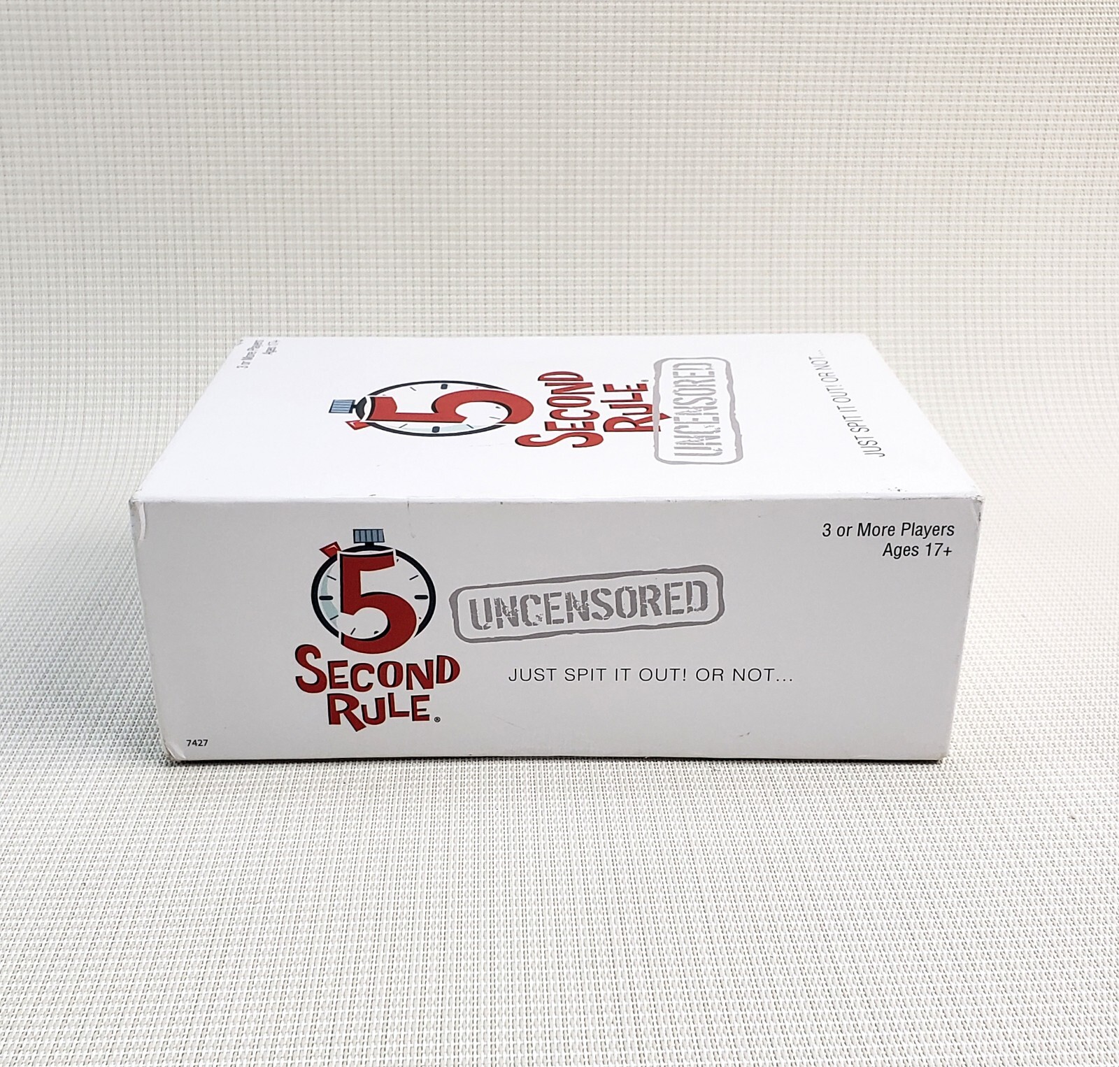 5 Second Rule Game Uncensored Adult Party Game Risque Fun NEW Sealed