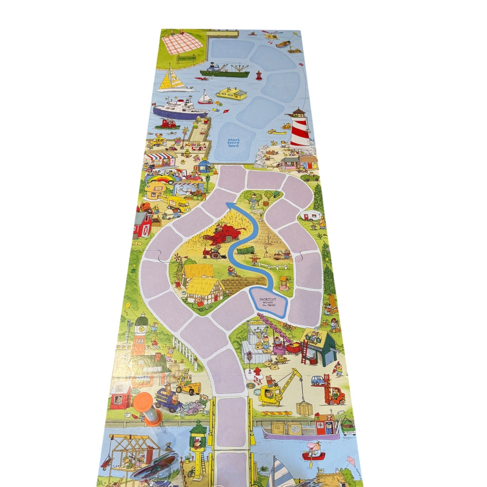 Wonder Forge Richard Scarry Busytown Eye Found It Board Game Complete