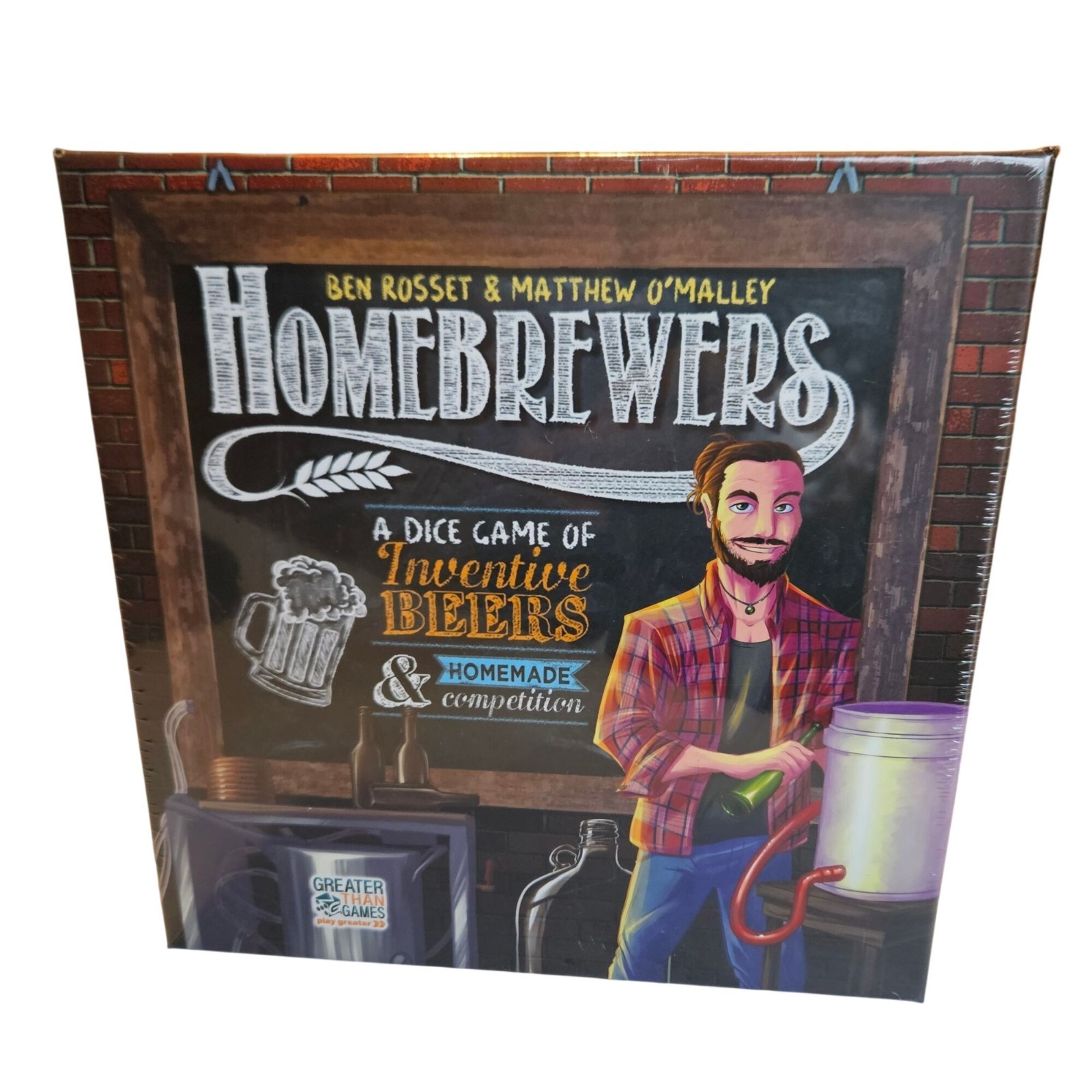 Greater Than Games Homebrewers Board Card Party Game