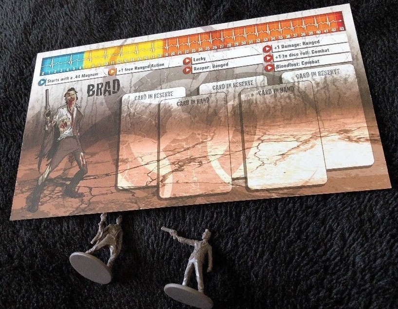 Zombicide Kickstarter Exclusive Brad w/card C’MoN: Dirty Harry